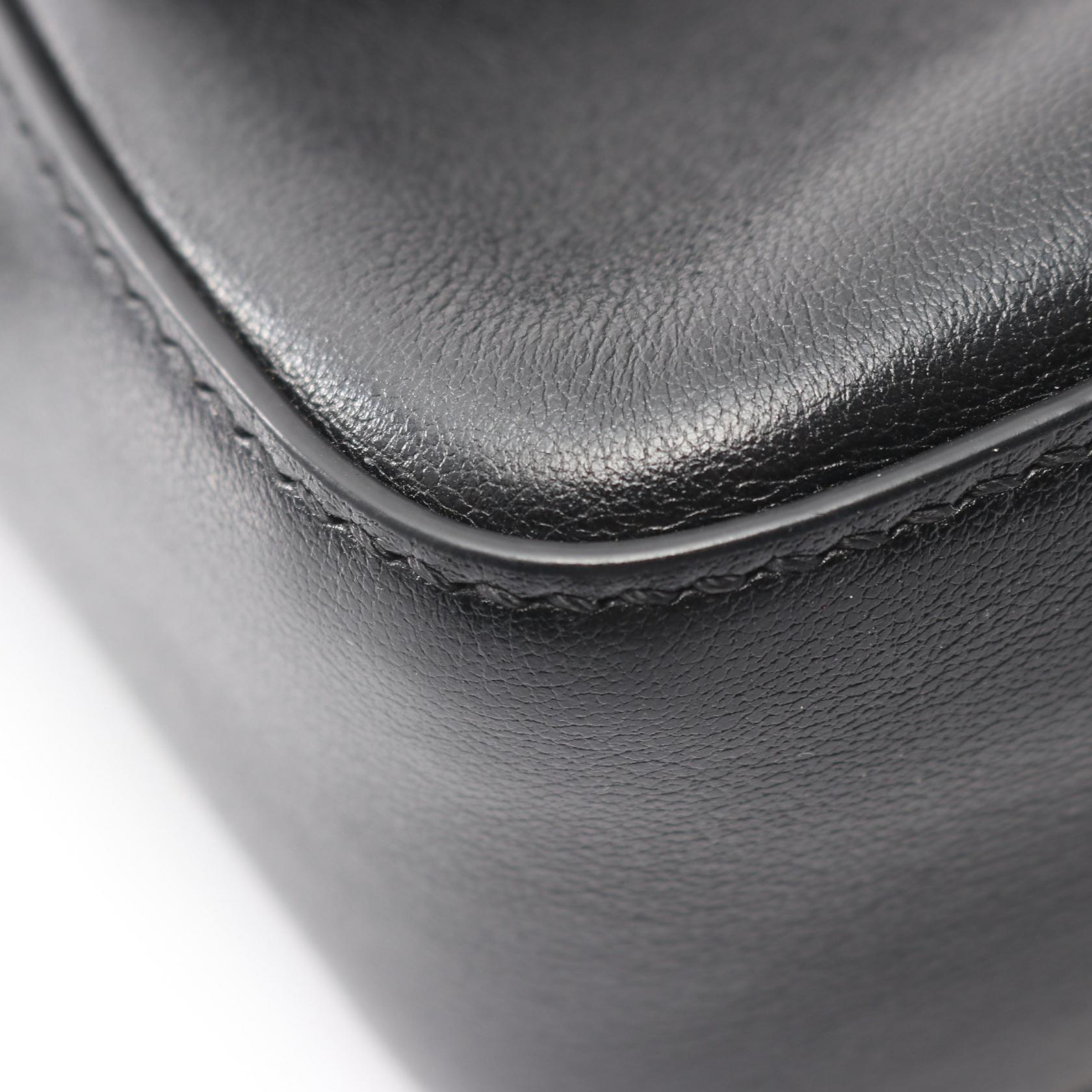 フェンディ FENDI × MARC JACOBS マンマバケット レザーショルダーバッグ