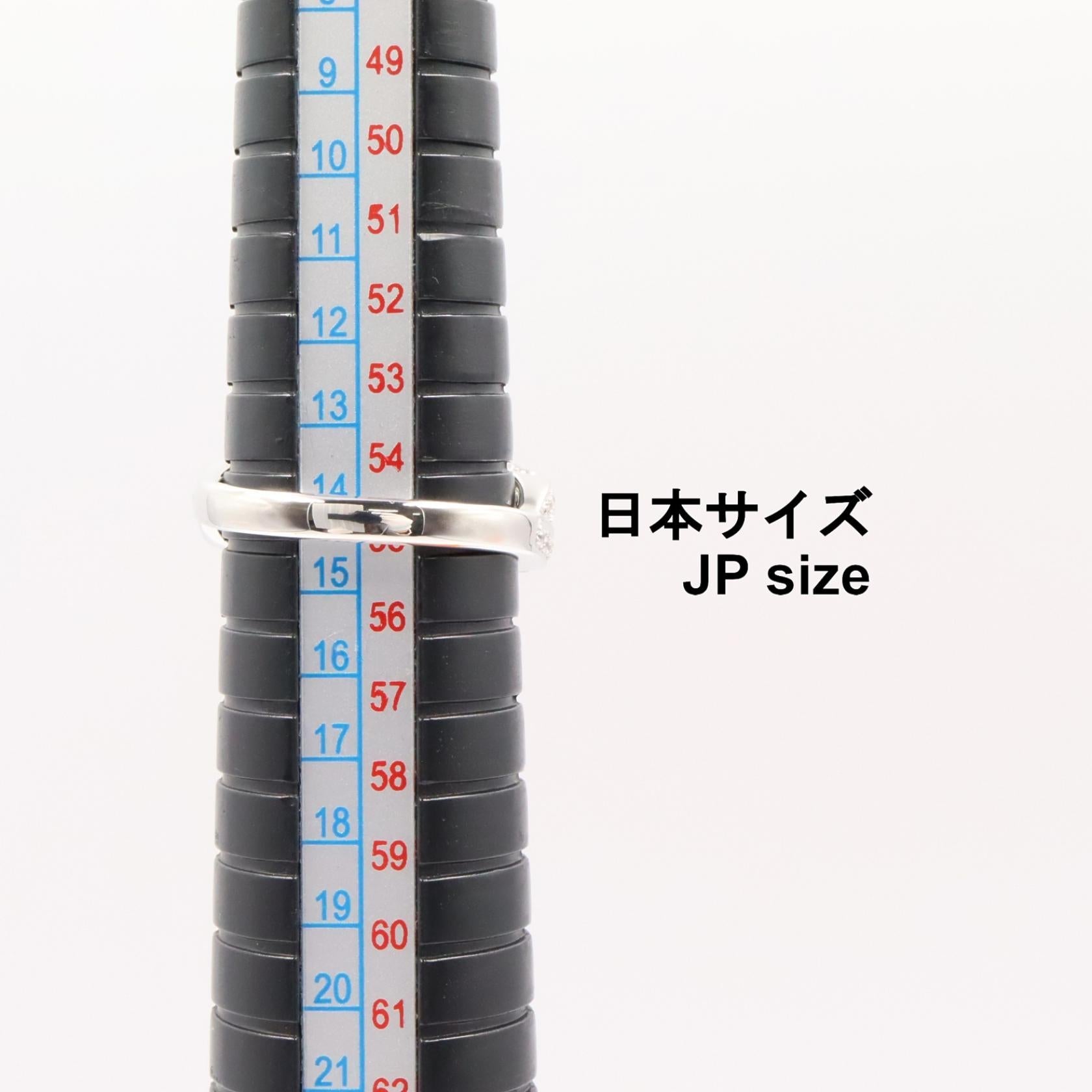 ジュエリー Au750ダイヤモンドスフェーンリング