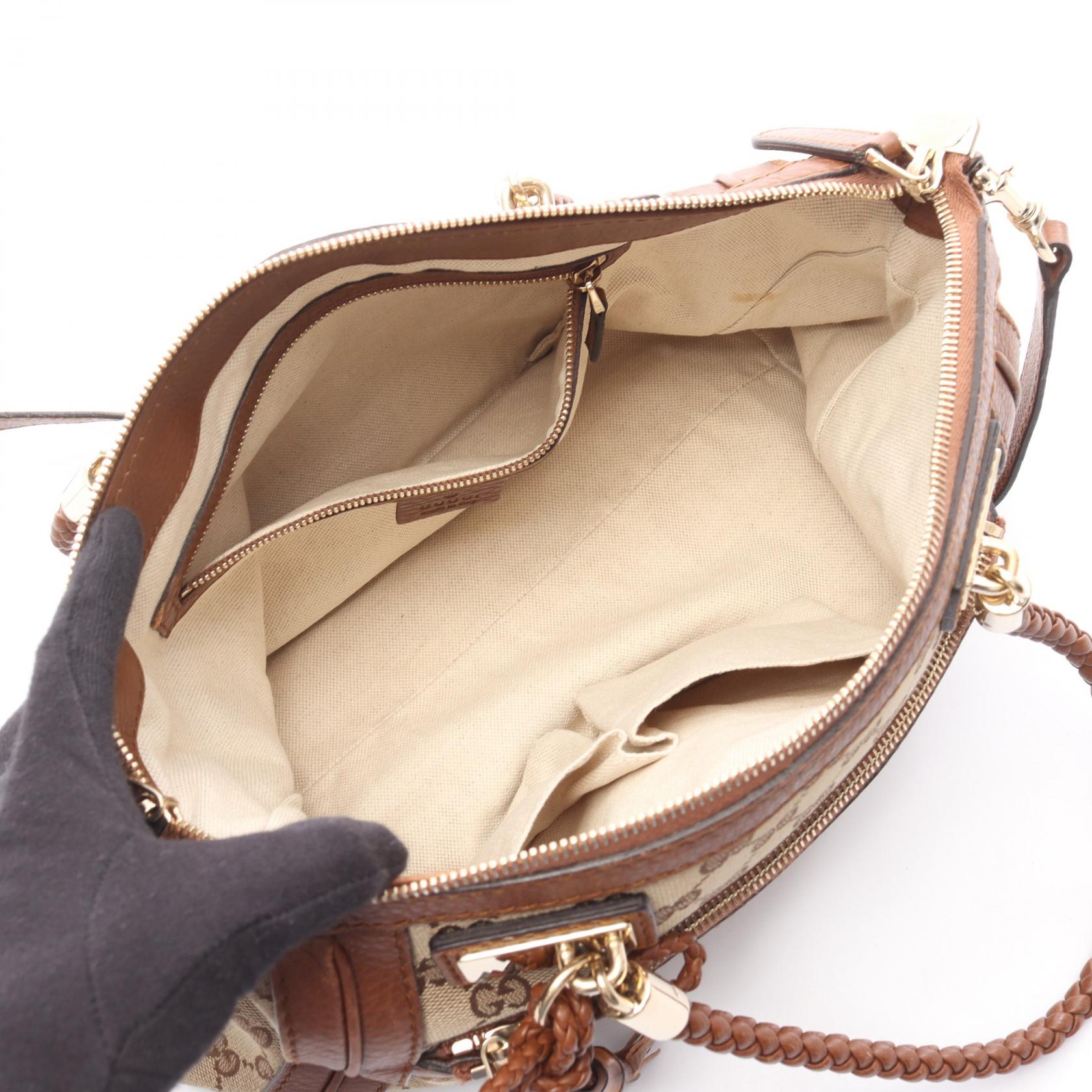 グッチ ベラバンブー GGキャンバス トートバッグ