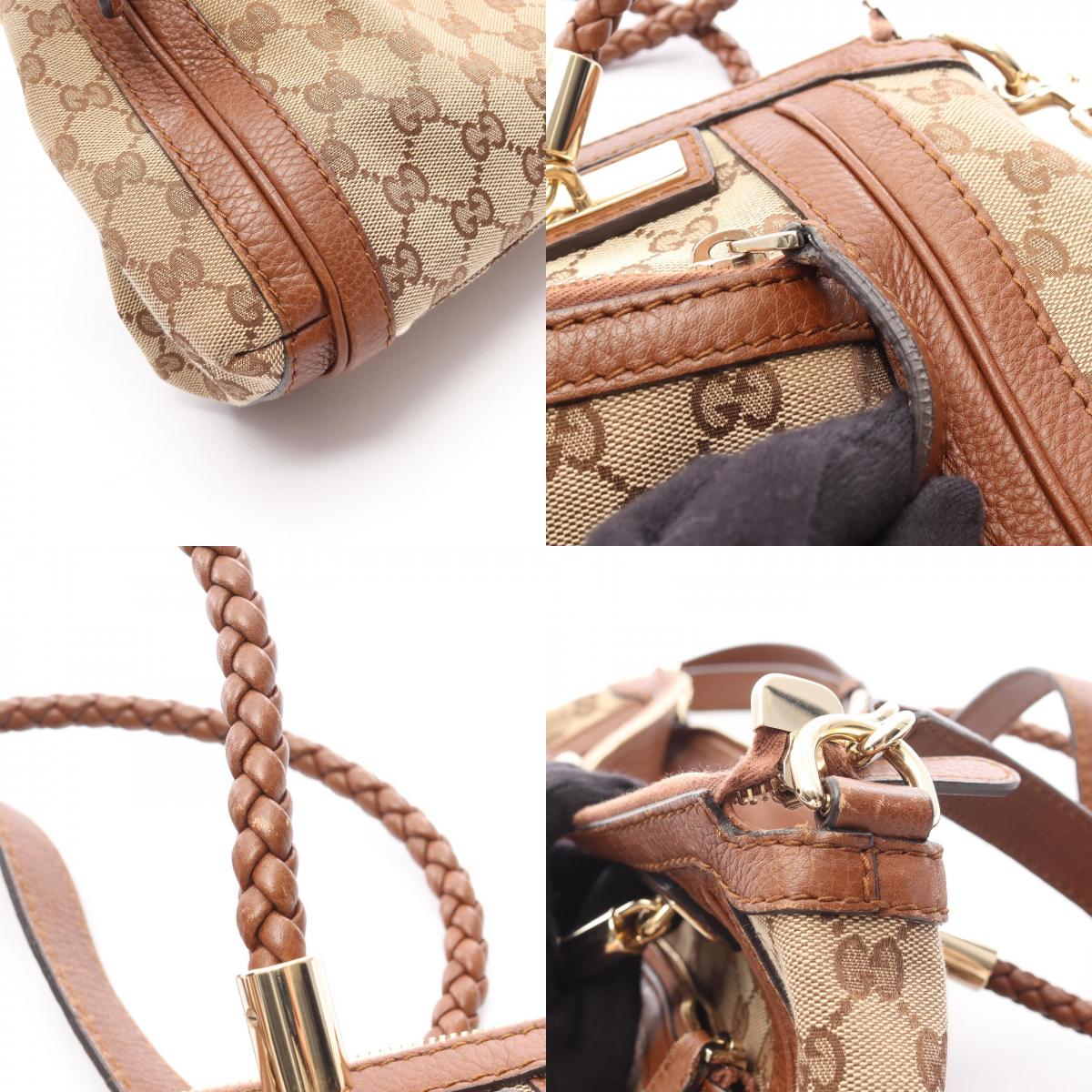 グッチ ベラバンブー GGキャンバス トートバッグ