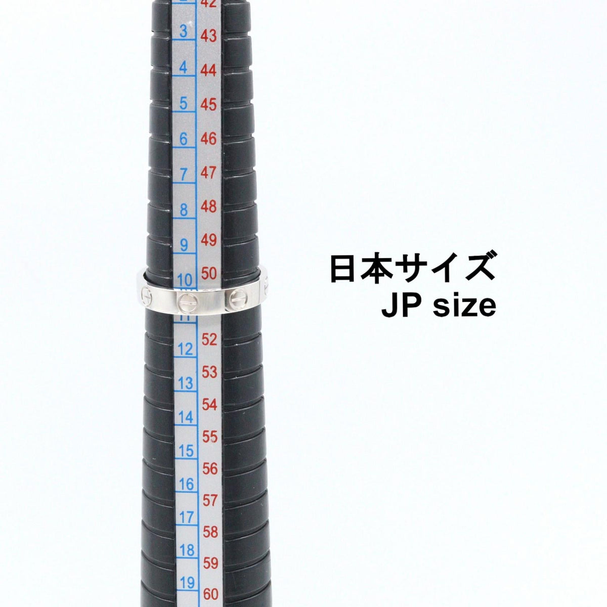 カルティエ ミニラブ Au750ホワイトゴールド リング 10号