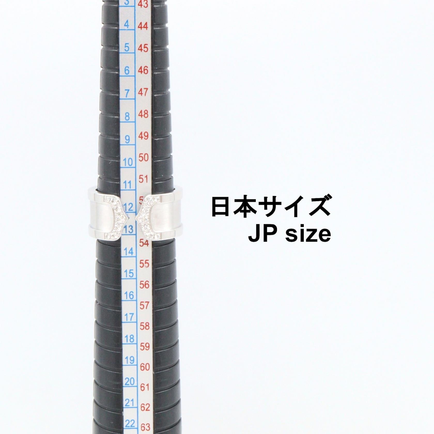 カルティエ C2 Au750 ダイヤモンドリング 12号