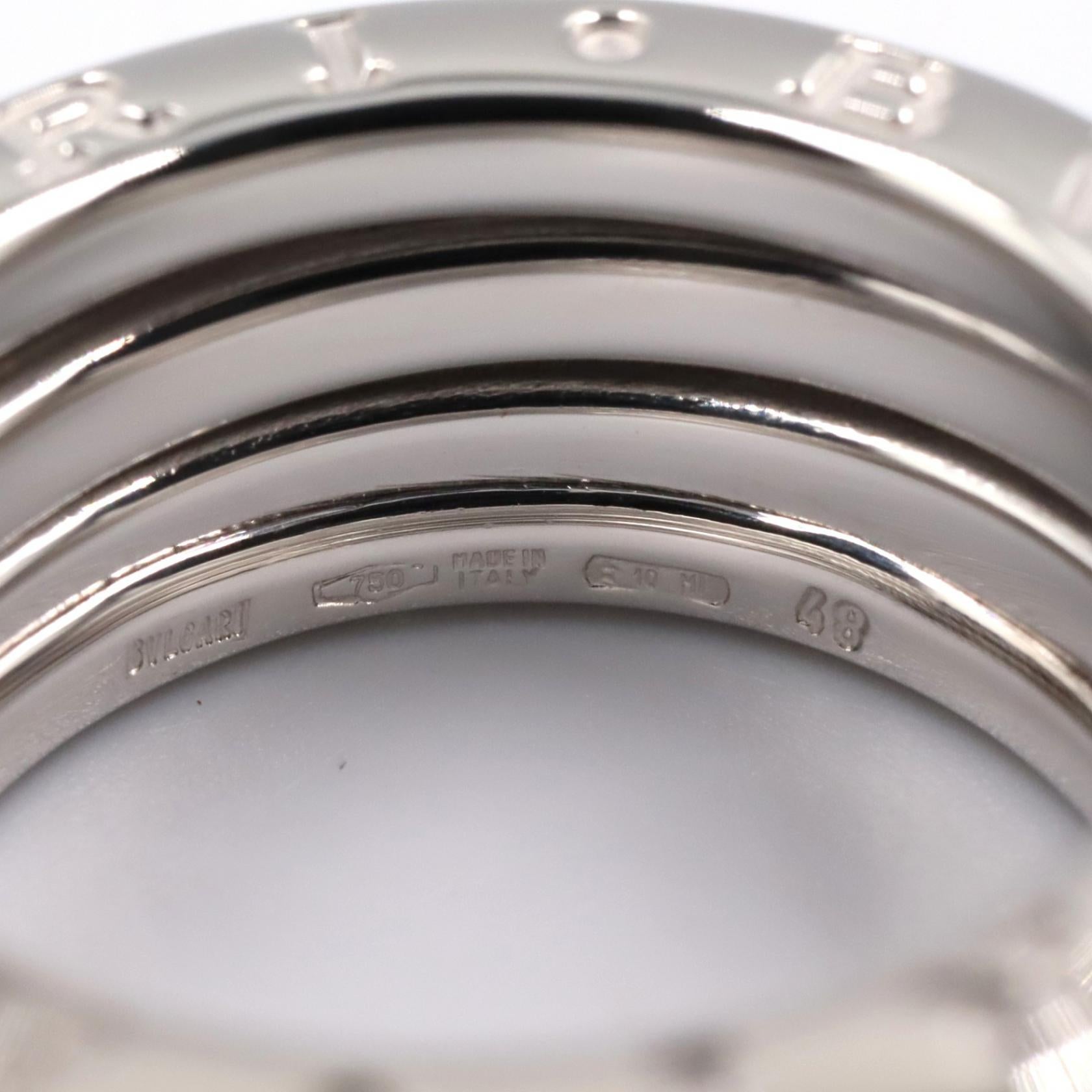 ブルガリ B-zero1 Au750 リング 7.5号