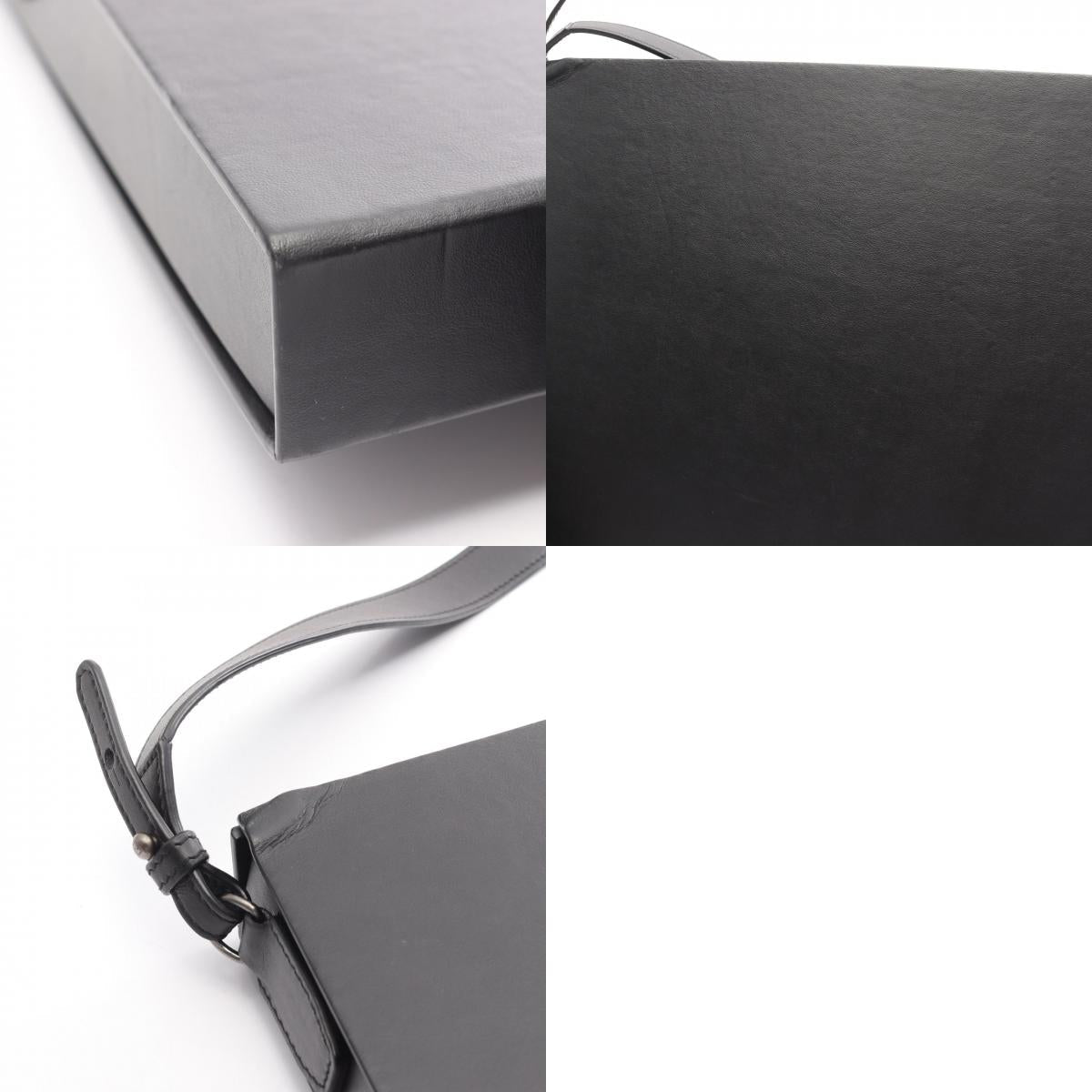 フェンディ Messenger Box Bag レザーショルダーバッグ