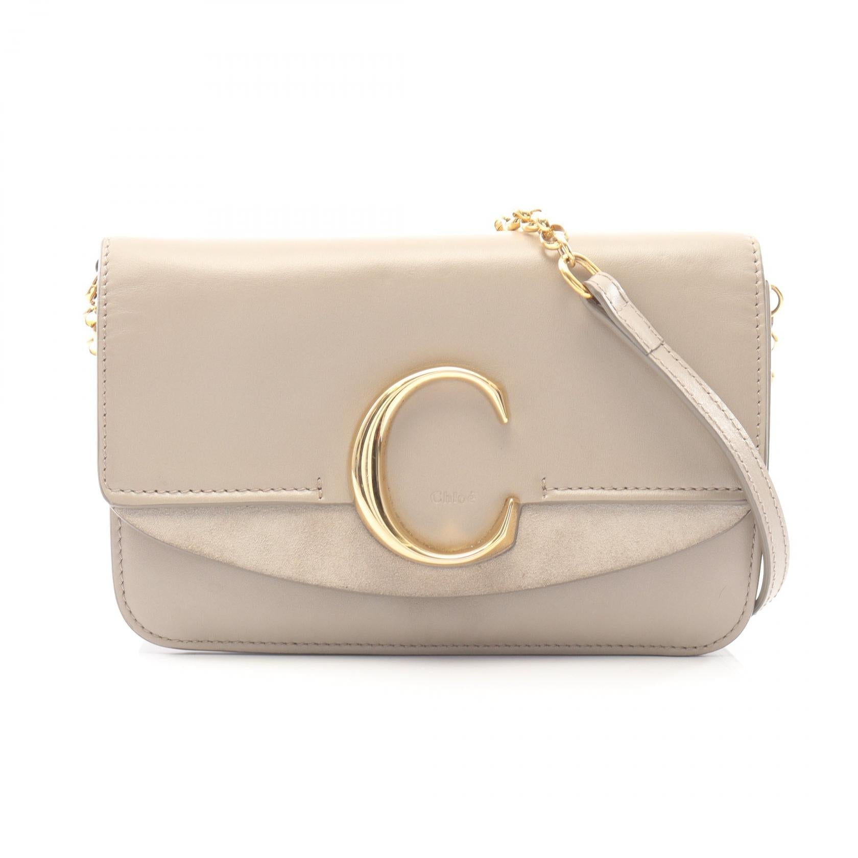 クロエ CHLOE C レザー ショルダーバッグ