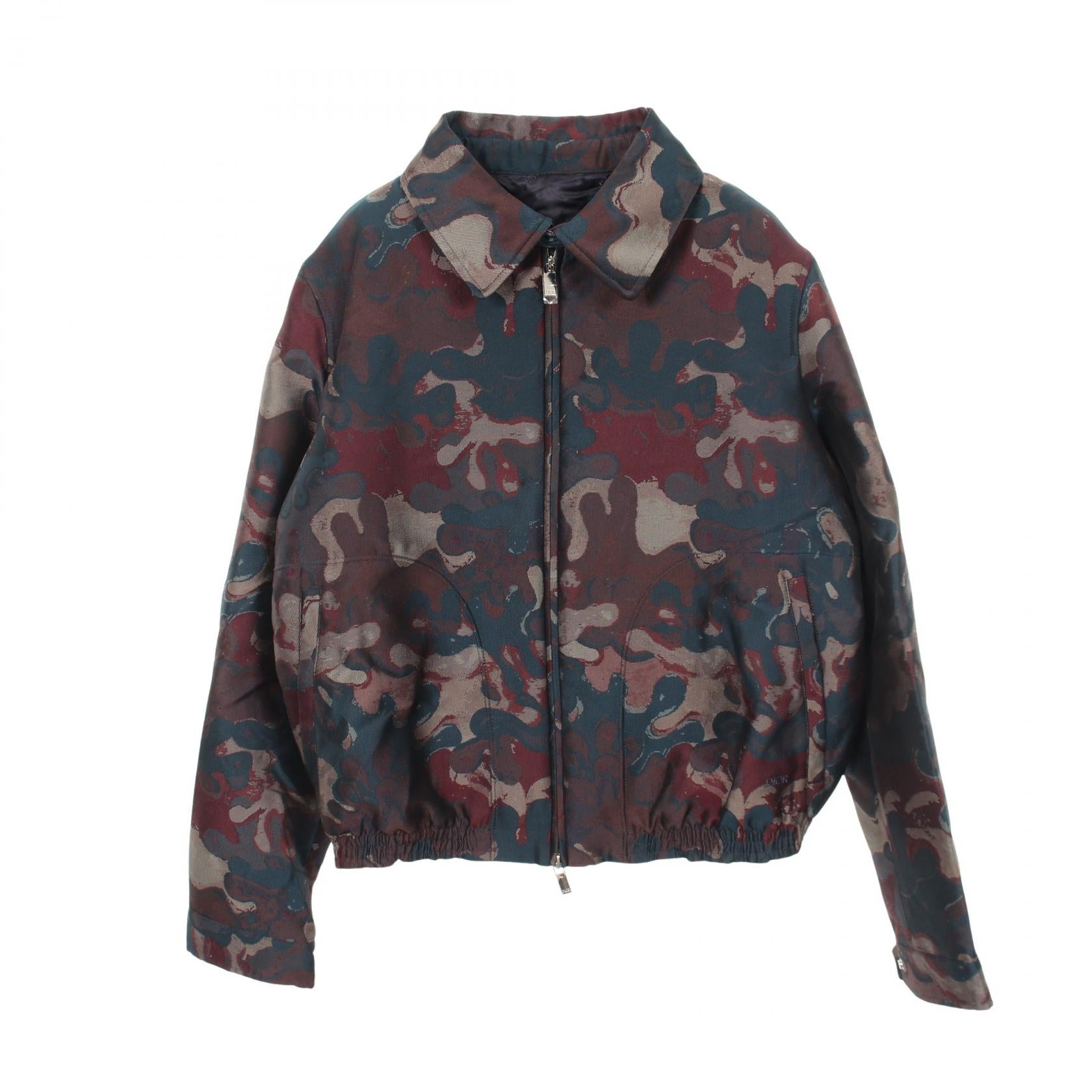 ディオール DIOR × PETER DOIG ポリエステルジャケット