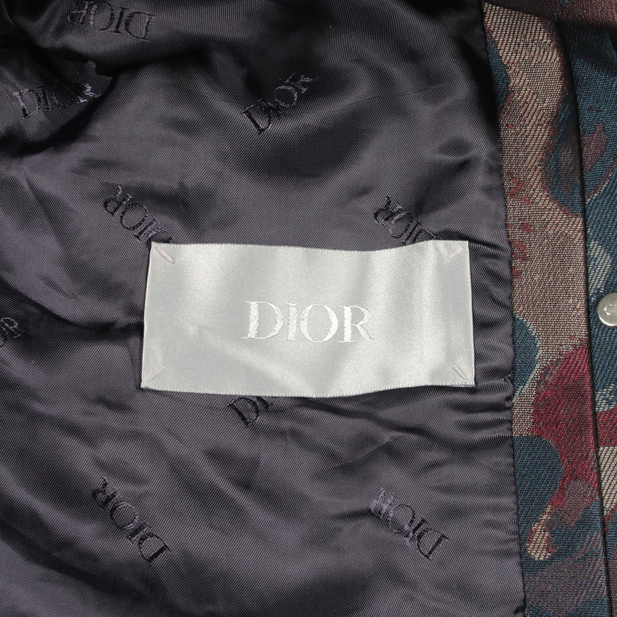 ディオール DIOR × PETER DOIG ポリエステルジャケット