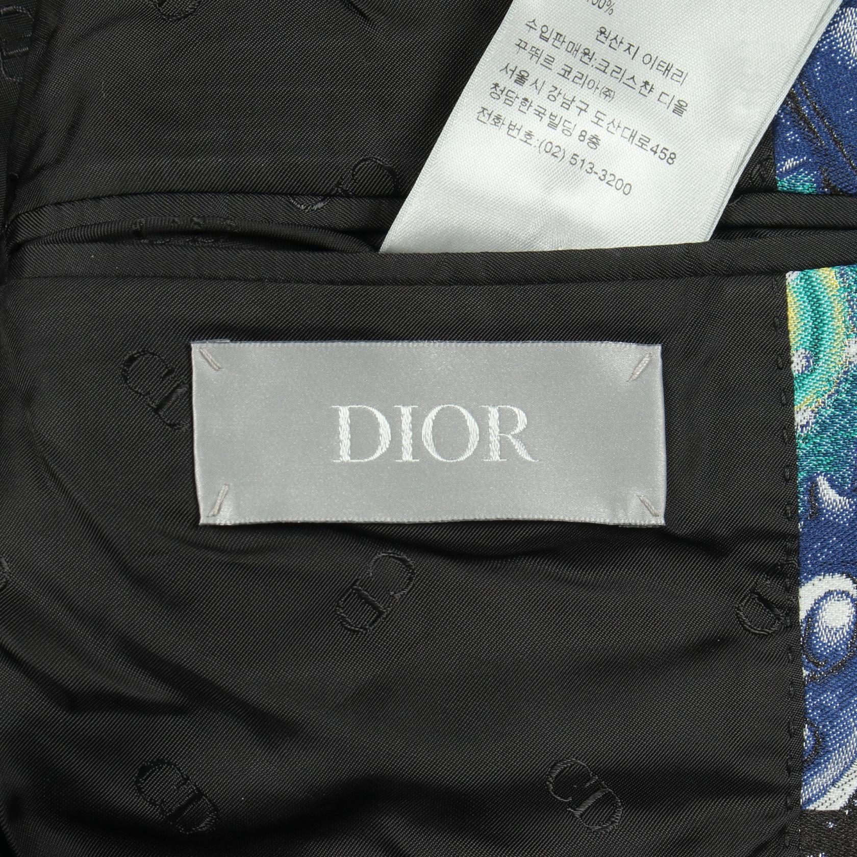 ディオール DIOR × KENNY SCHAR ポリエステルジャケット