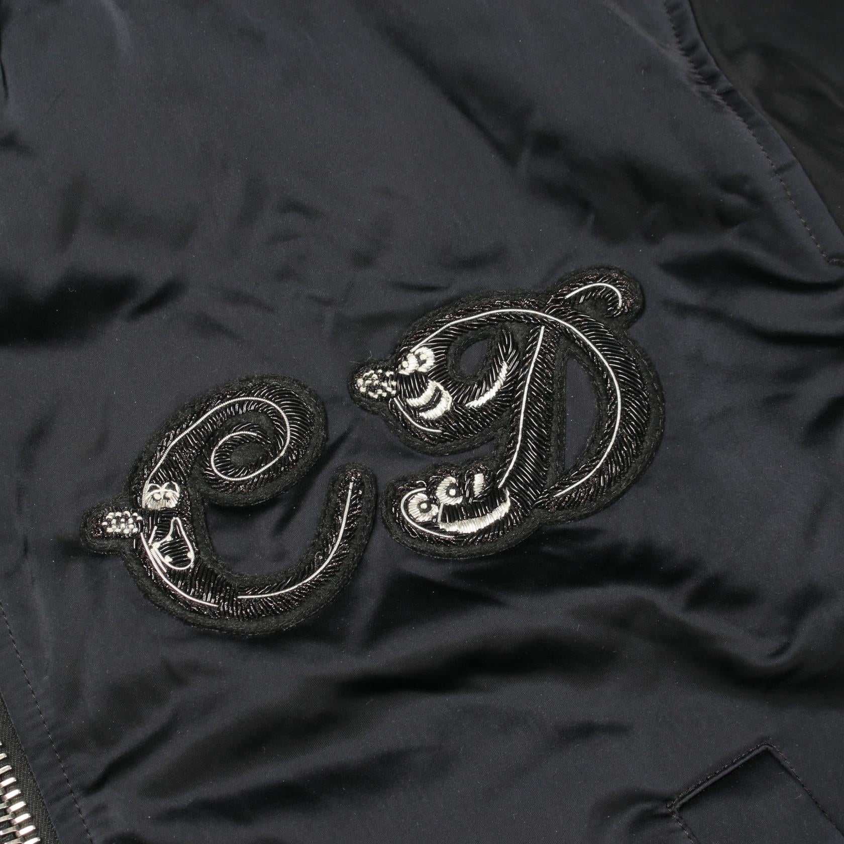ディオール DIOR × KENNY SCHARF ナイロンボンバージャケット