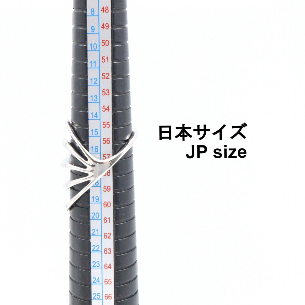 カラッチ Au750ダイヤモンドサファイアリング