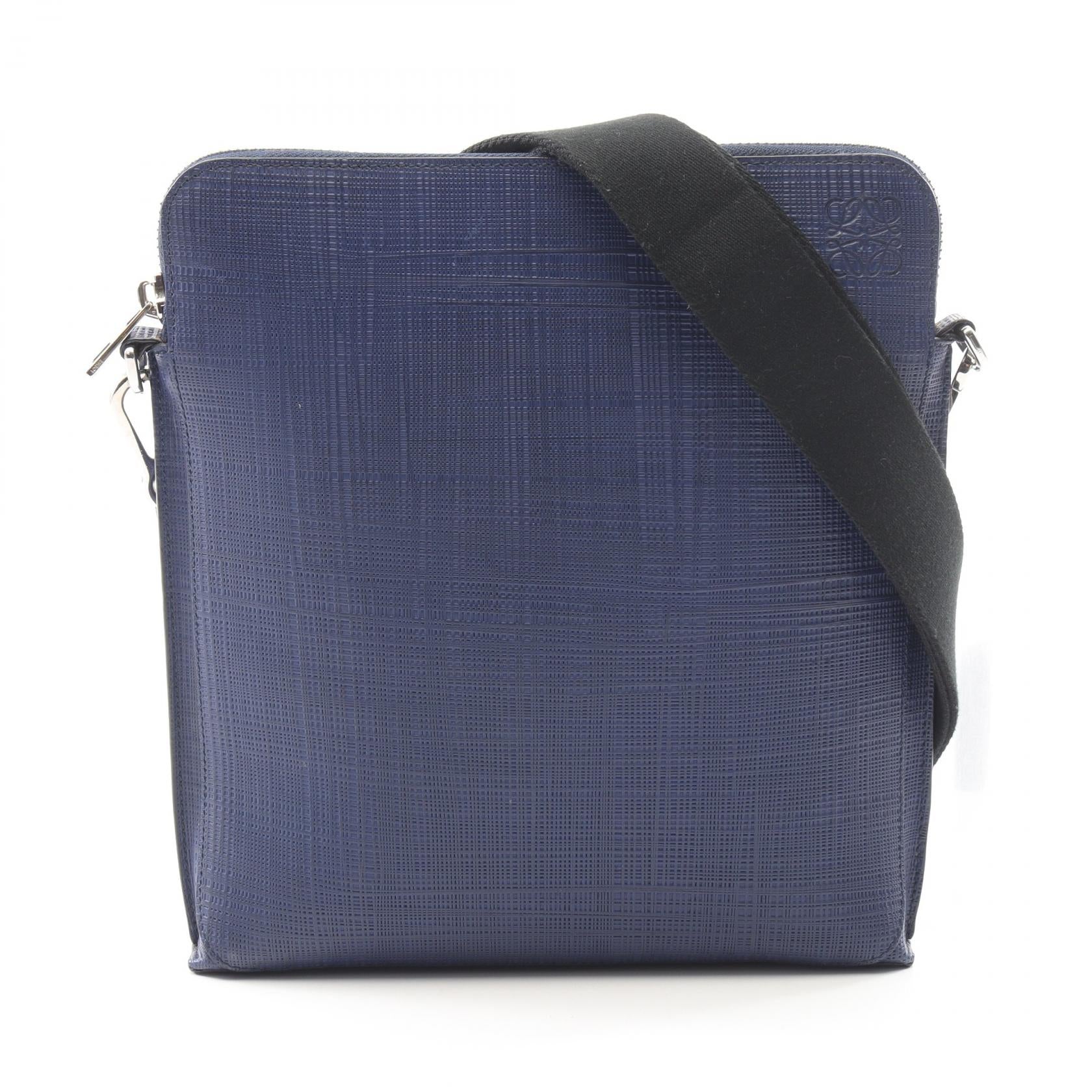 ロエベ GOYA CROSSBODY BAG レザー ショルダーバッグ
