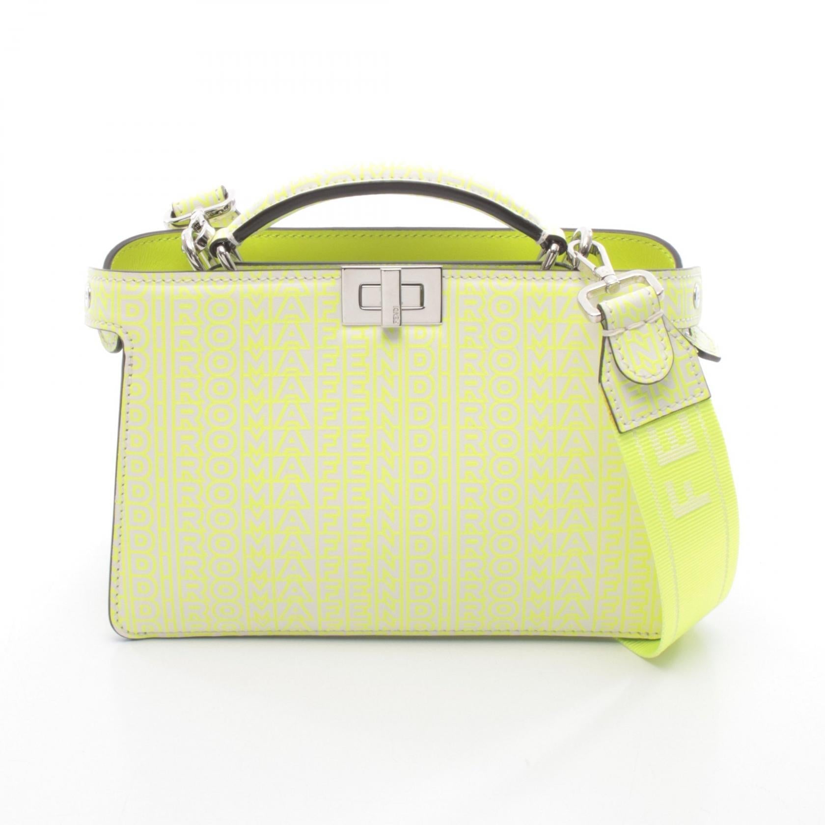 フェンディ FENDI × MARC JACOBS ピーカブー ISeeU XCross レザーハンドバッグ