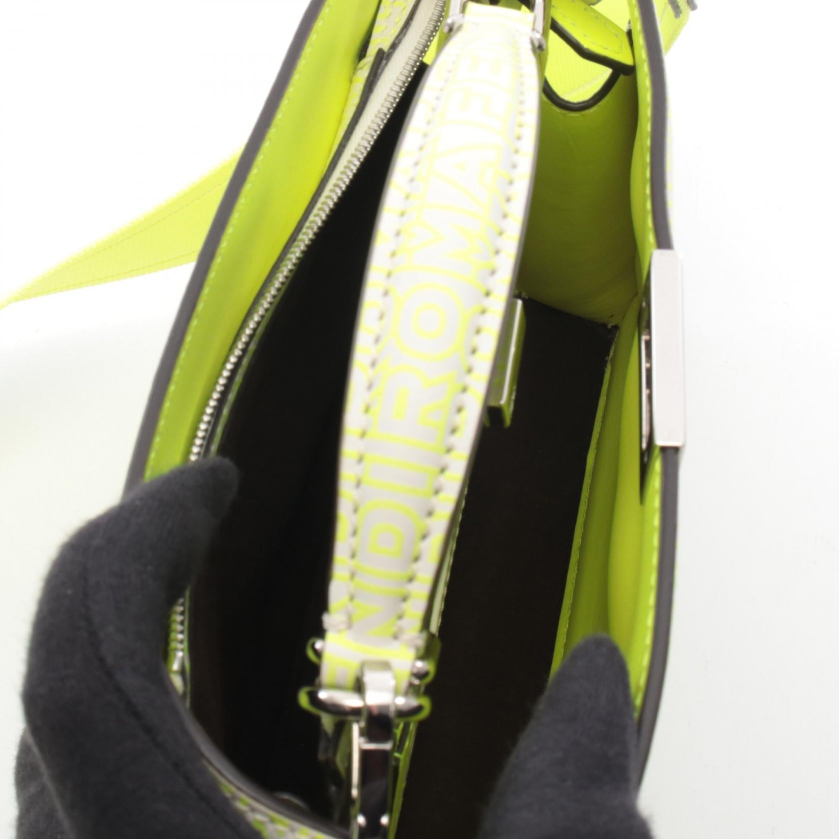 フェンディ FENDI × MARC JACOBS ピーカブー ISeeU XCross レザーハンドバッグ