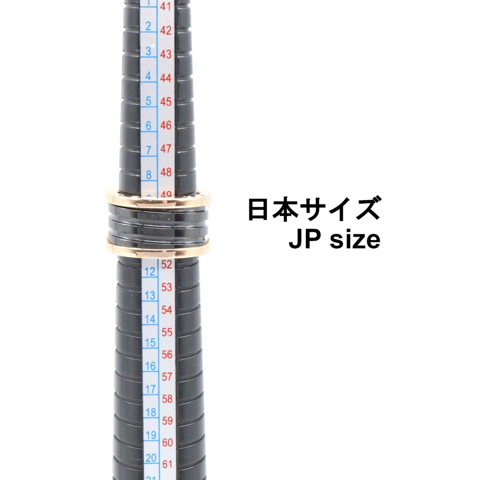 ブルガリ ビーゼロワン Au750 セラミック リング 10号