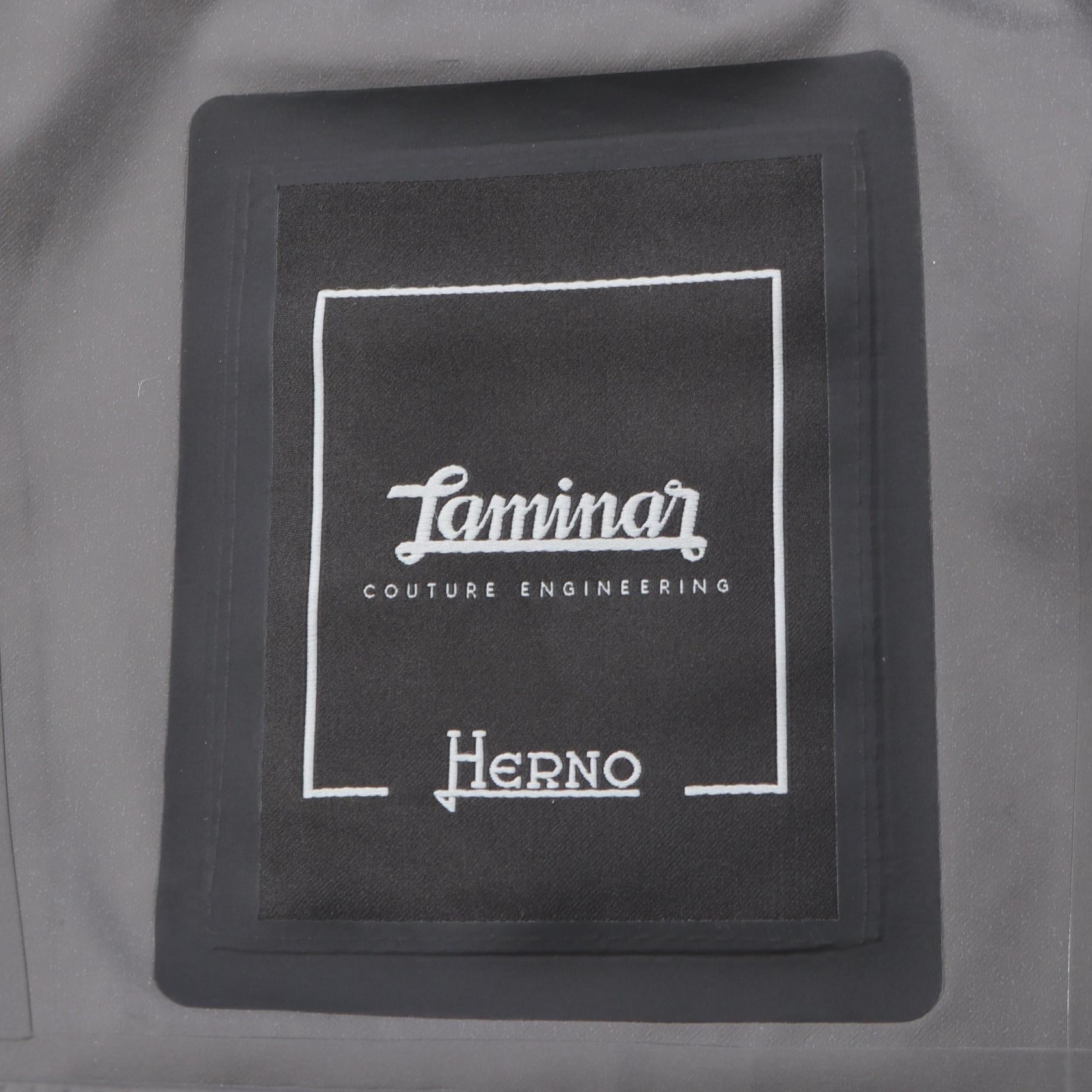 ヘルノ Laminar ポリエステルブルゾン
