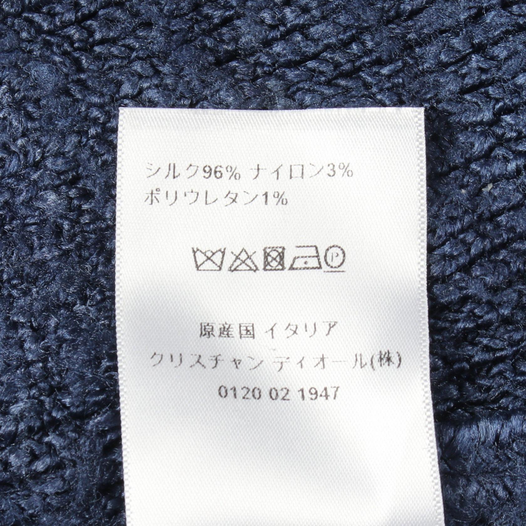 クリスチャンディオール シルクニットトップス