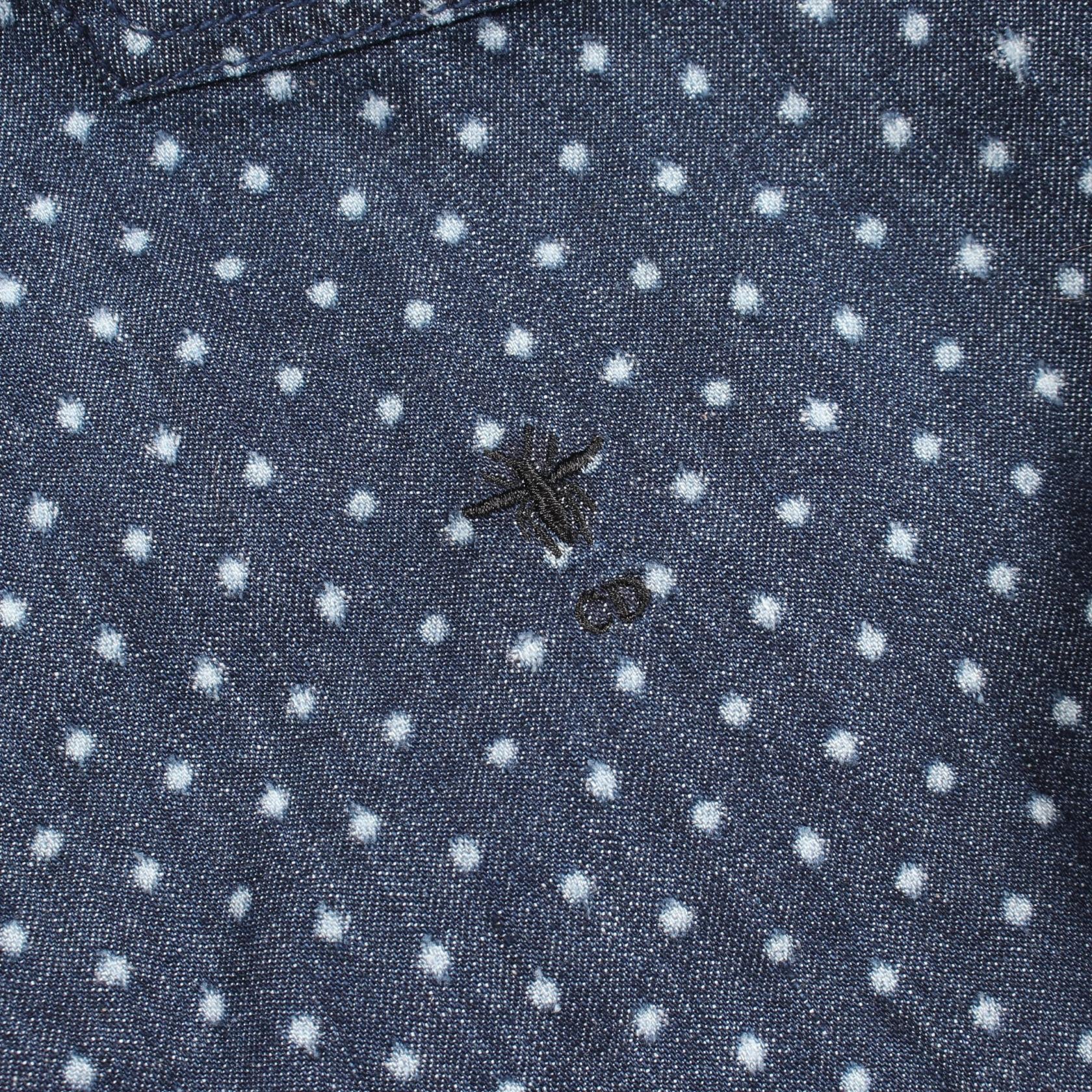 ディオール BEE刺繍 ドット コットン トップス