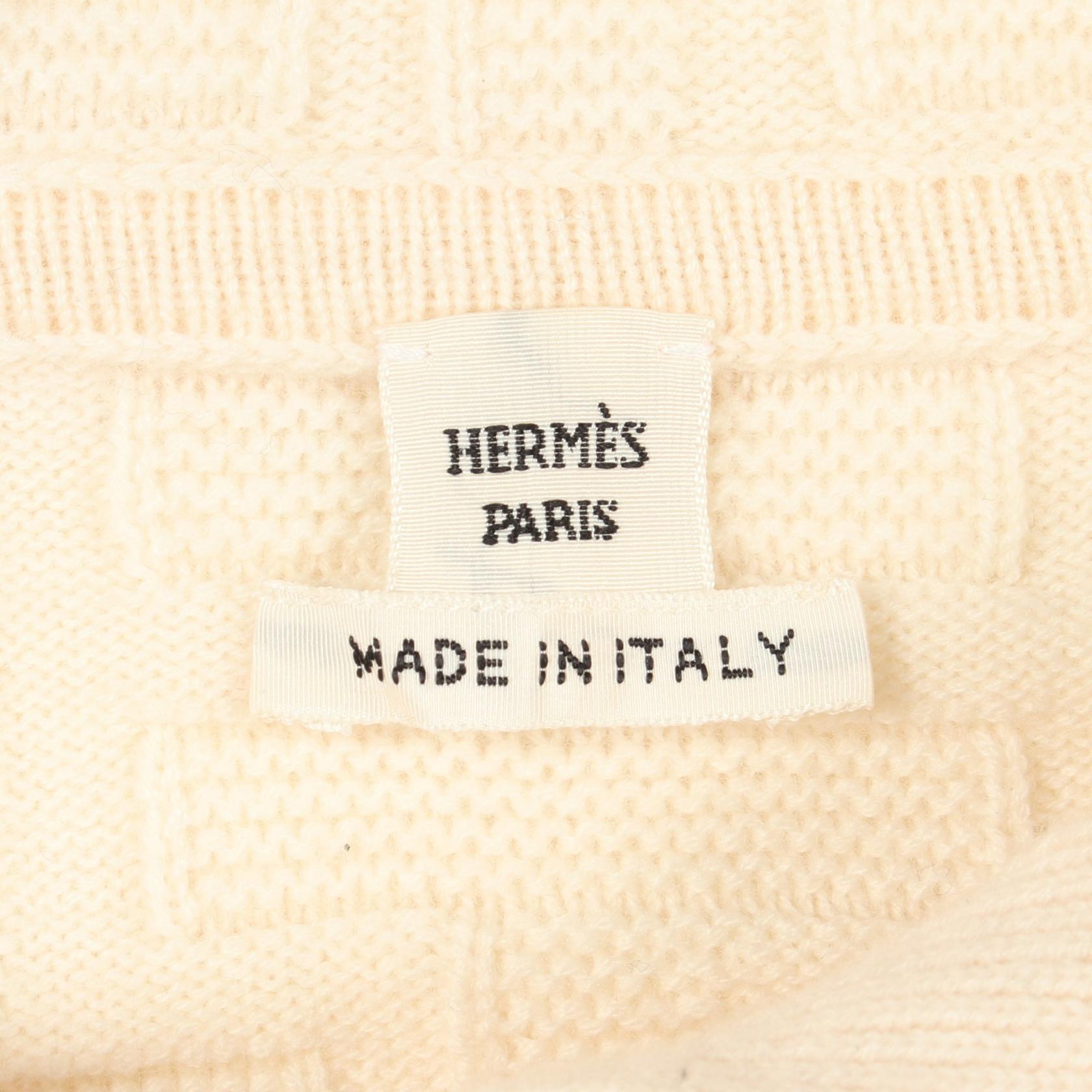 エルメス LOUNGEWEAR VOYAGE ウールトップス