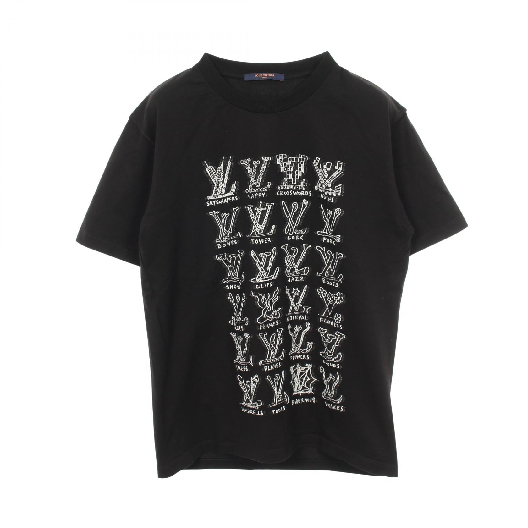 ルイヴィトン LVカートゥーン コットン 半袖Tシャツ