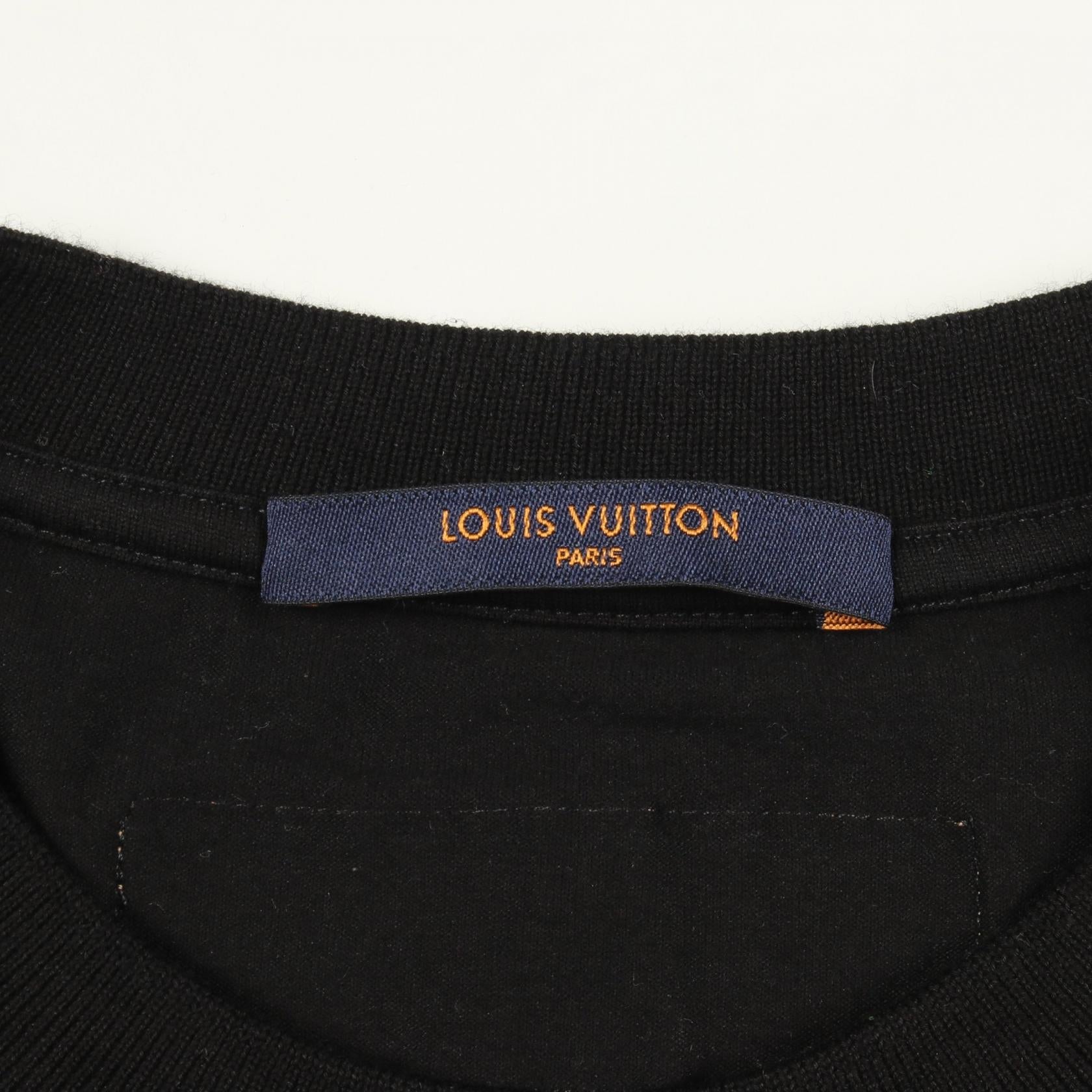 ルイヴィトン LVカートゥーン コットン 半袖Tシャツ