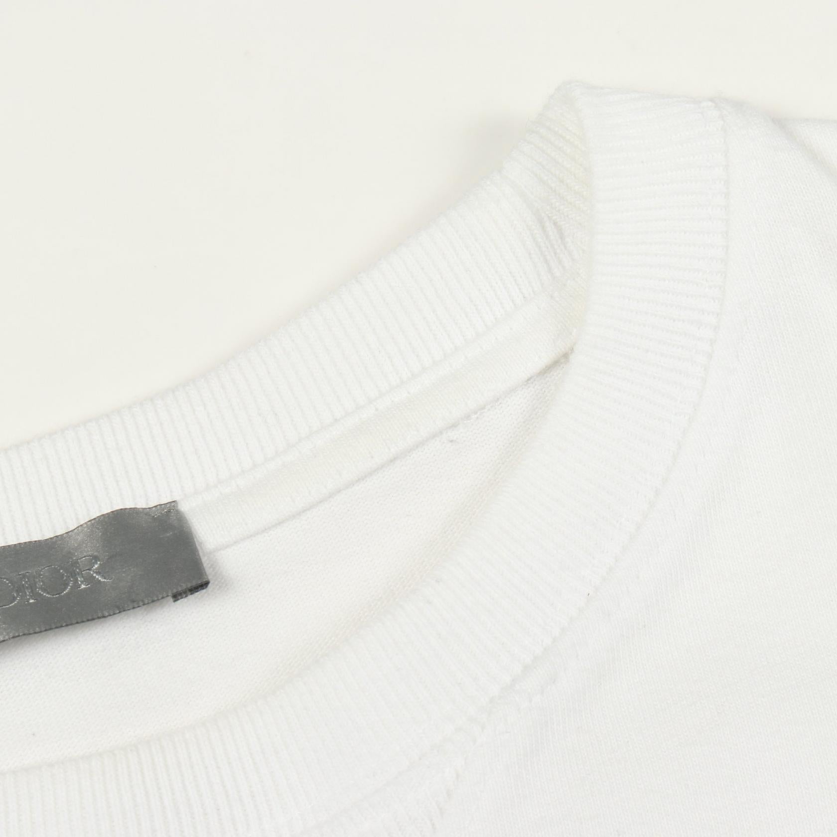 ディオール ロゴ刺繍 コットン 半袖Tシャツ