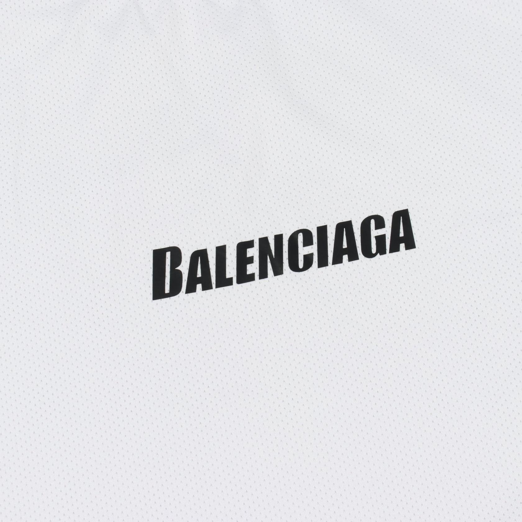 バレンシアガ テクニカルメッシュ ポリエステル 半袖Tシャツ