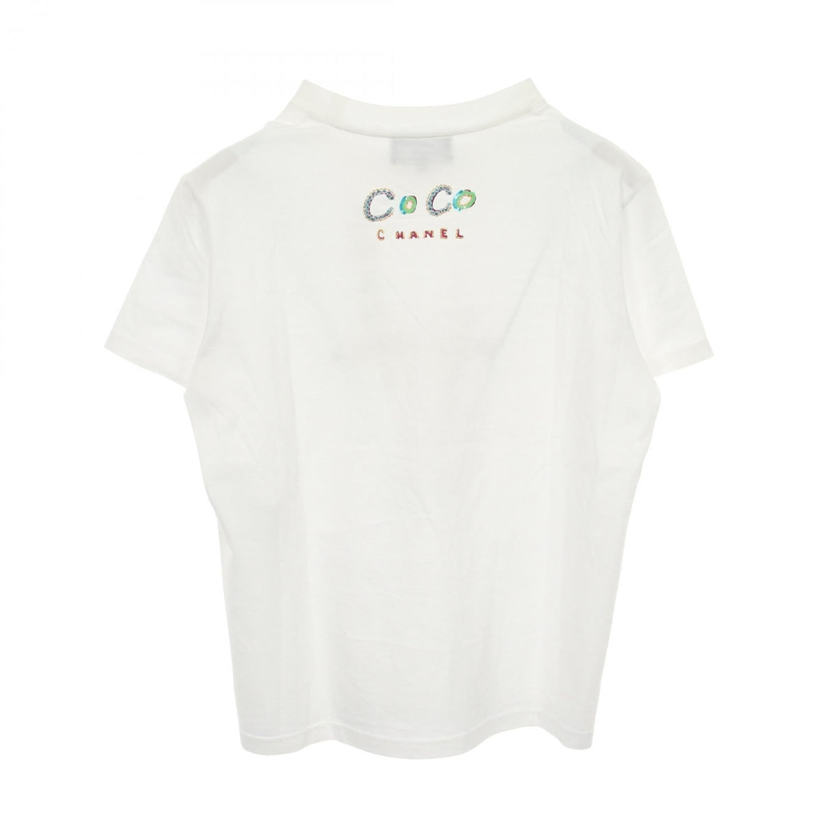 シャネル ファレルウィリアムス ロゴ コットン 半袖Tシャツ