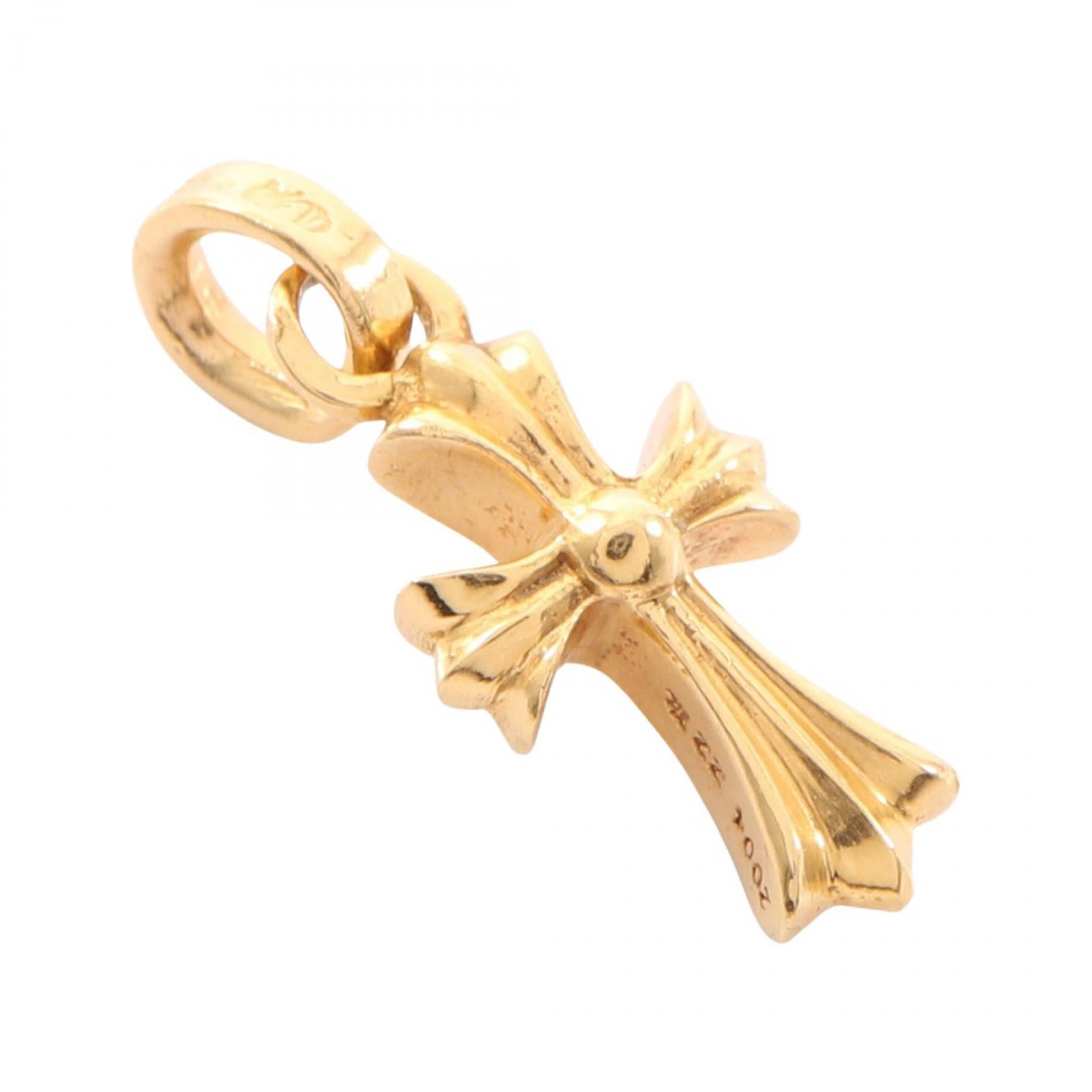 クロムハーツ CHクロス ベビーファット 22K ペンダント