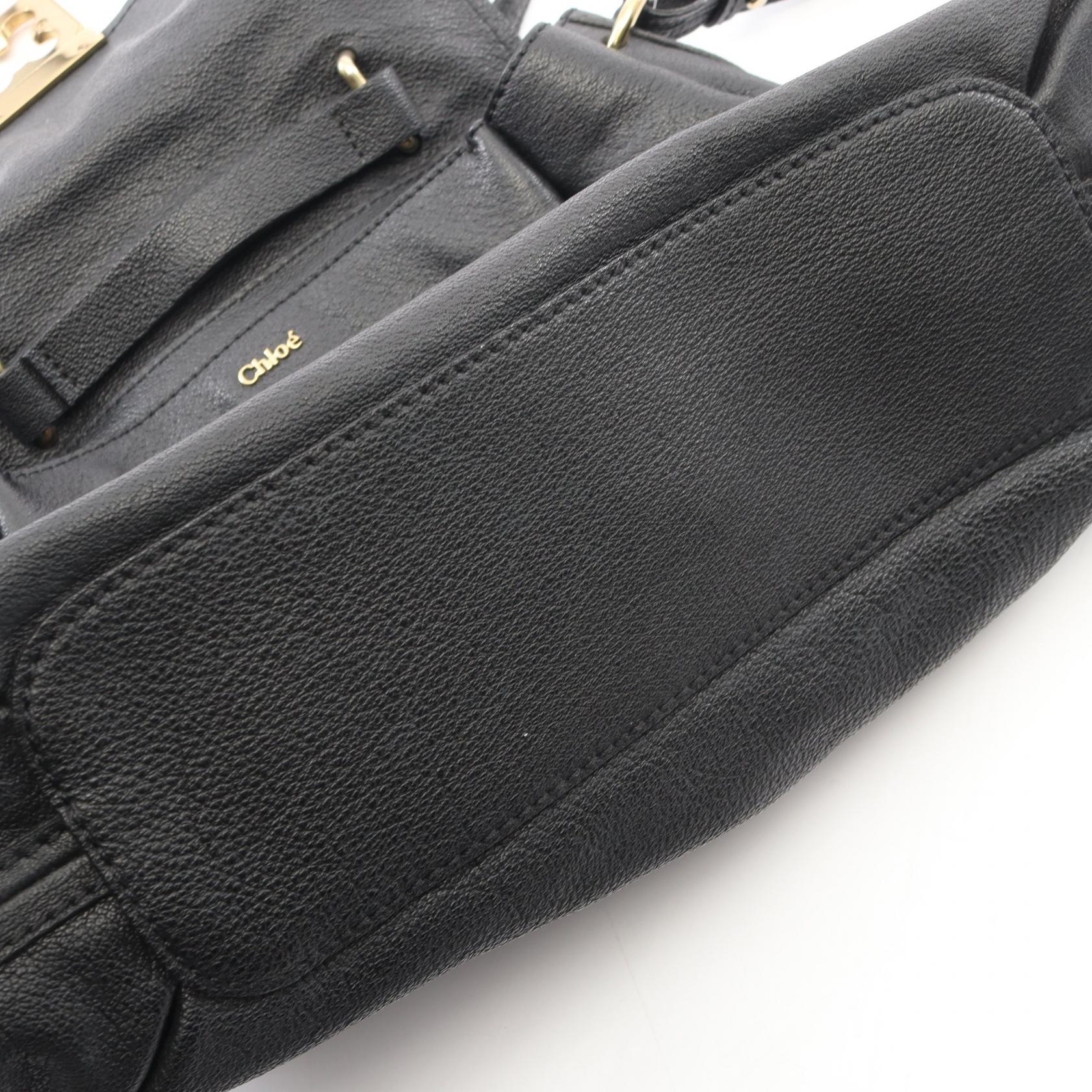 クロエ エルシー レザー2WAYハンドバッグ