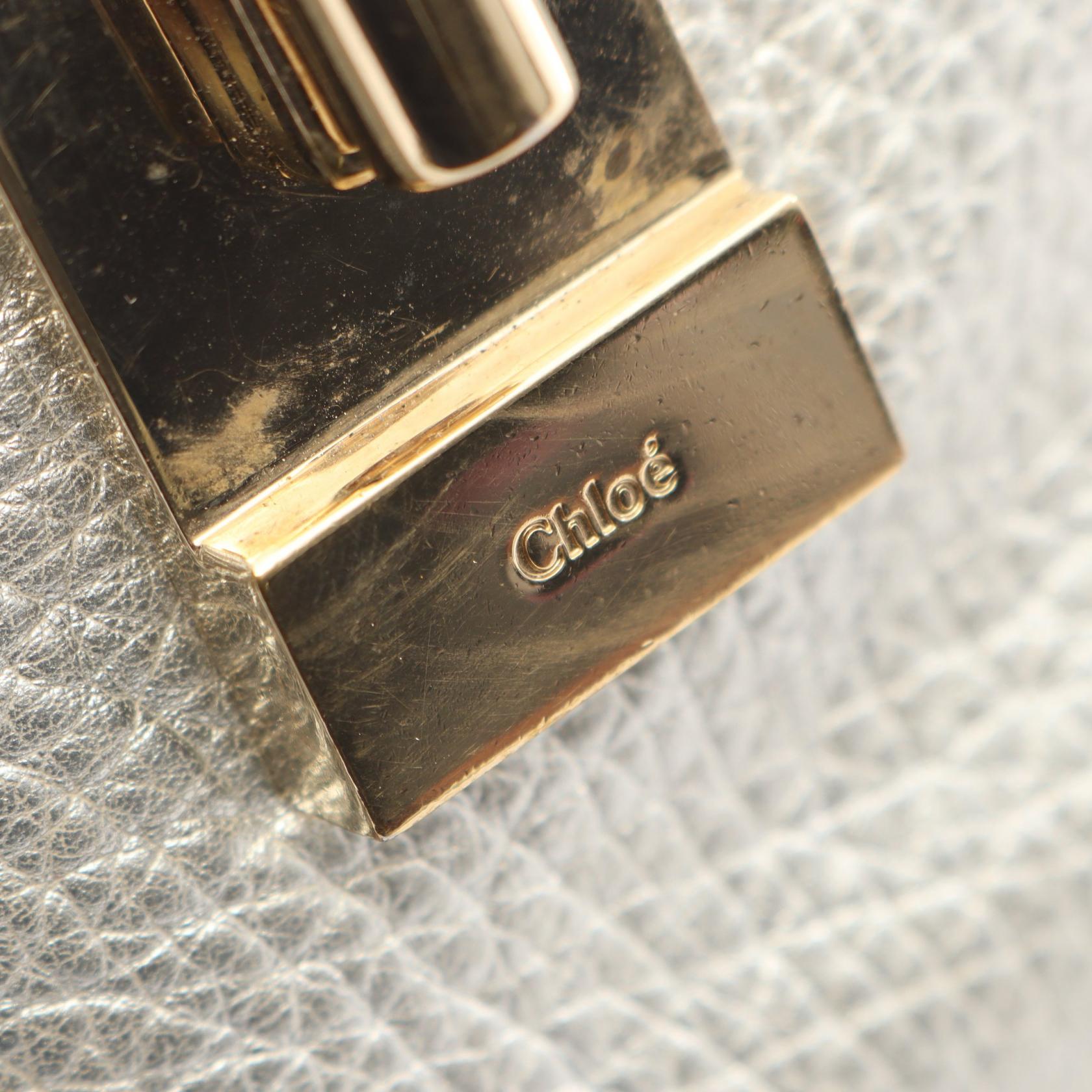 クロエ ドリュー レザー ショルダーバッグ
