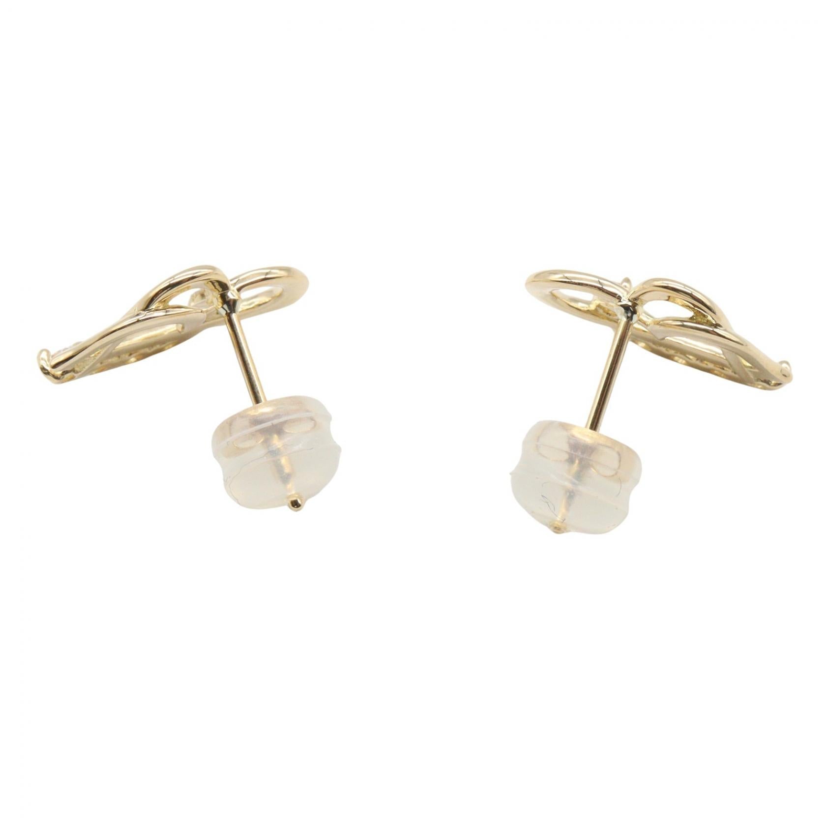 ジュエリー Au750 ダイヤモンド ピアス