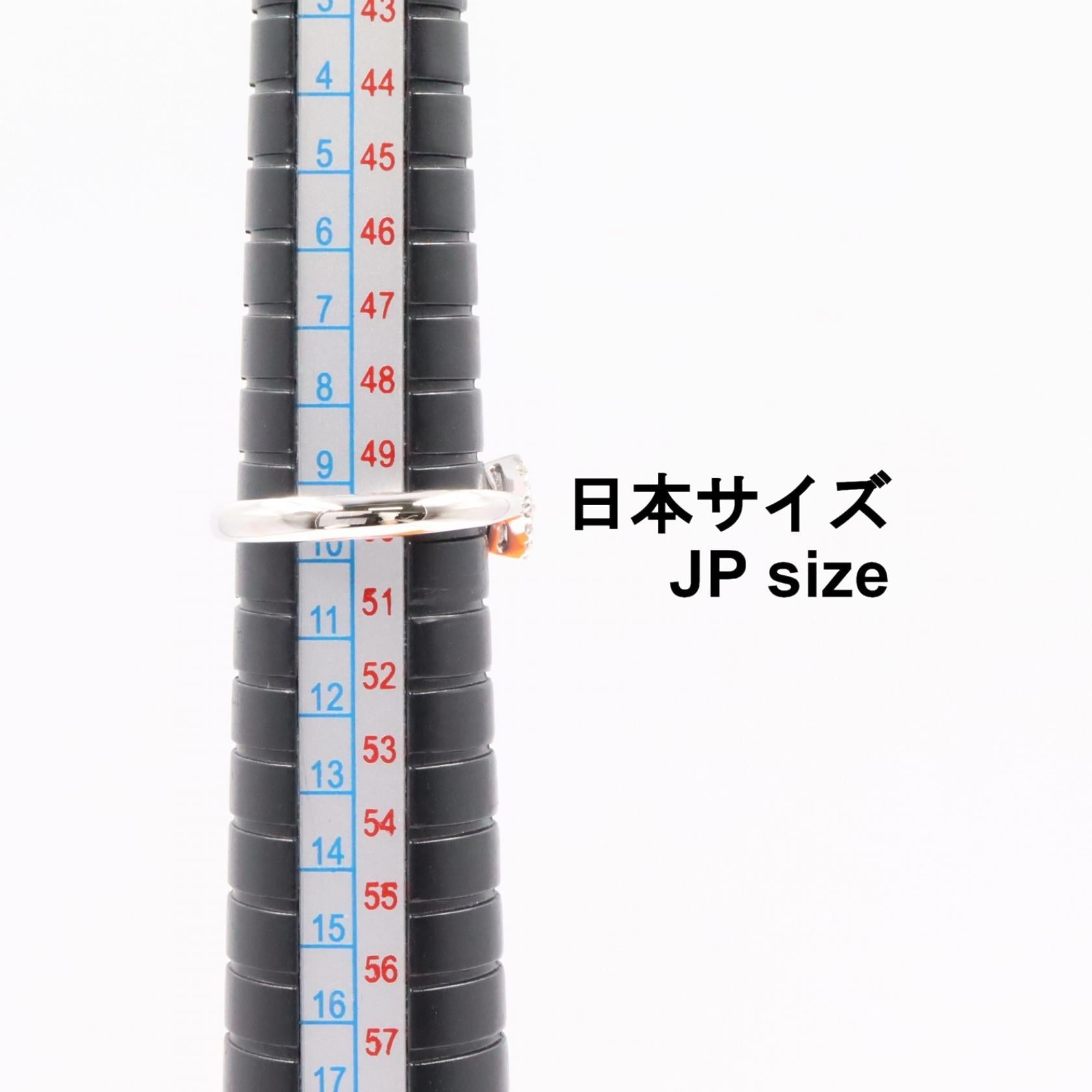 K18WG サファイア ダイヤモンド リング