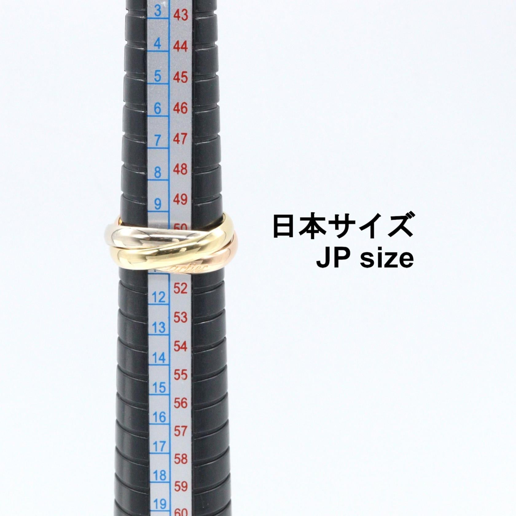 カルティエ トリニティ Au750 リング 10号