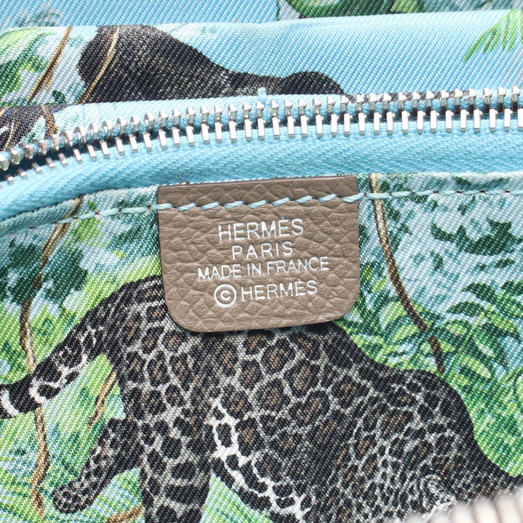 エルメス アザップロング シルクイン ヴォーエプソン 長財布