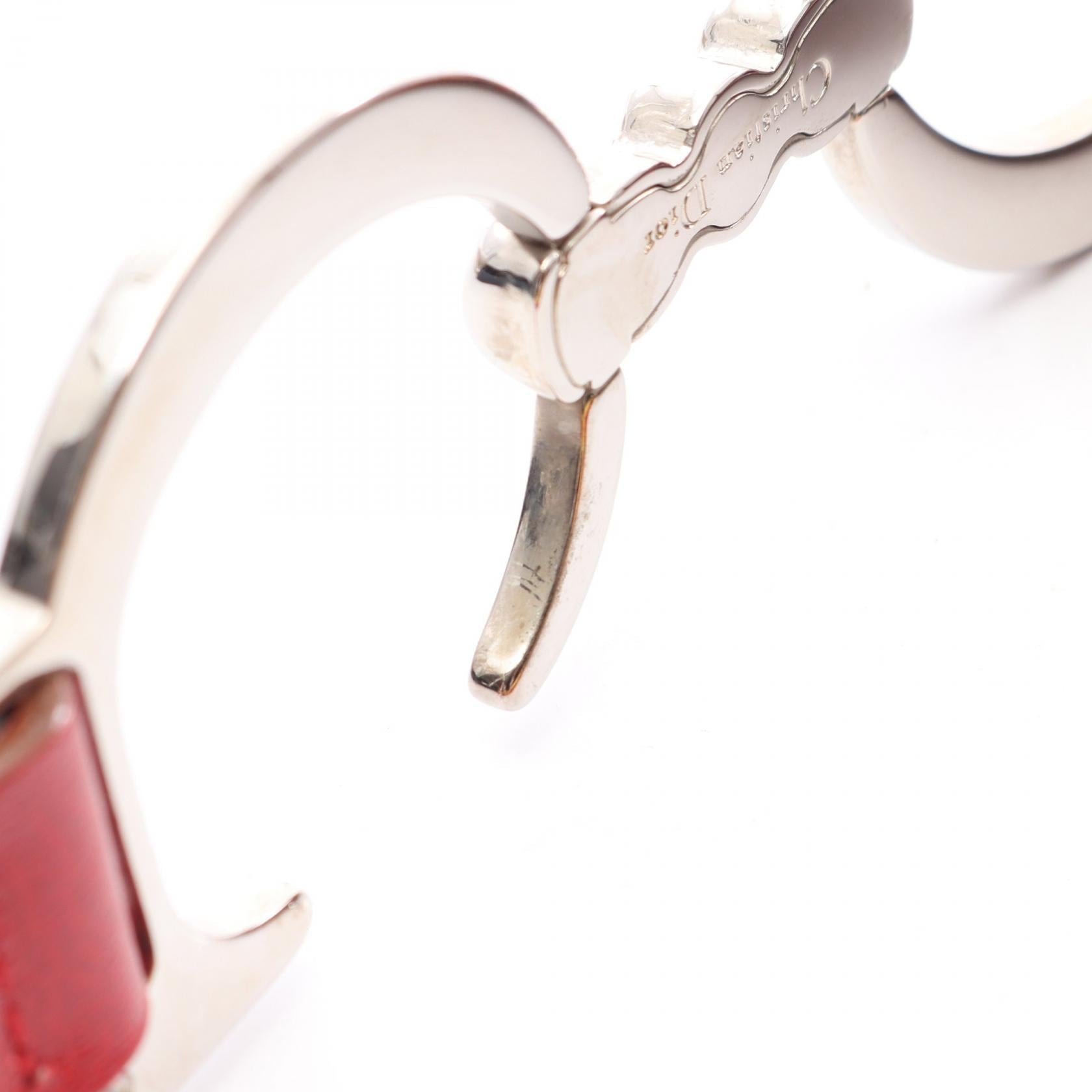 ディオール ラスタトロッター サドルポケット キャンバスレザー ショルダーバッグ