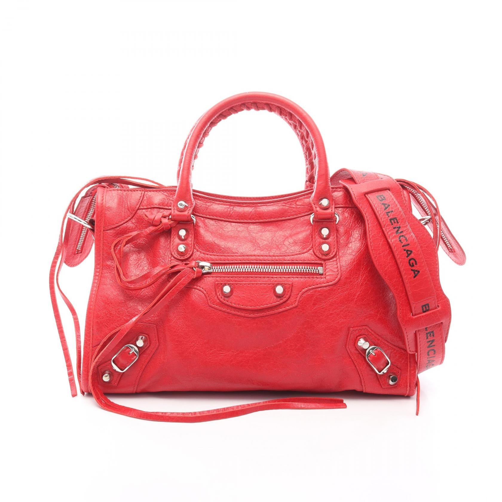 バレンシアガ Le City Small レザー2wayハンドバッグ