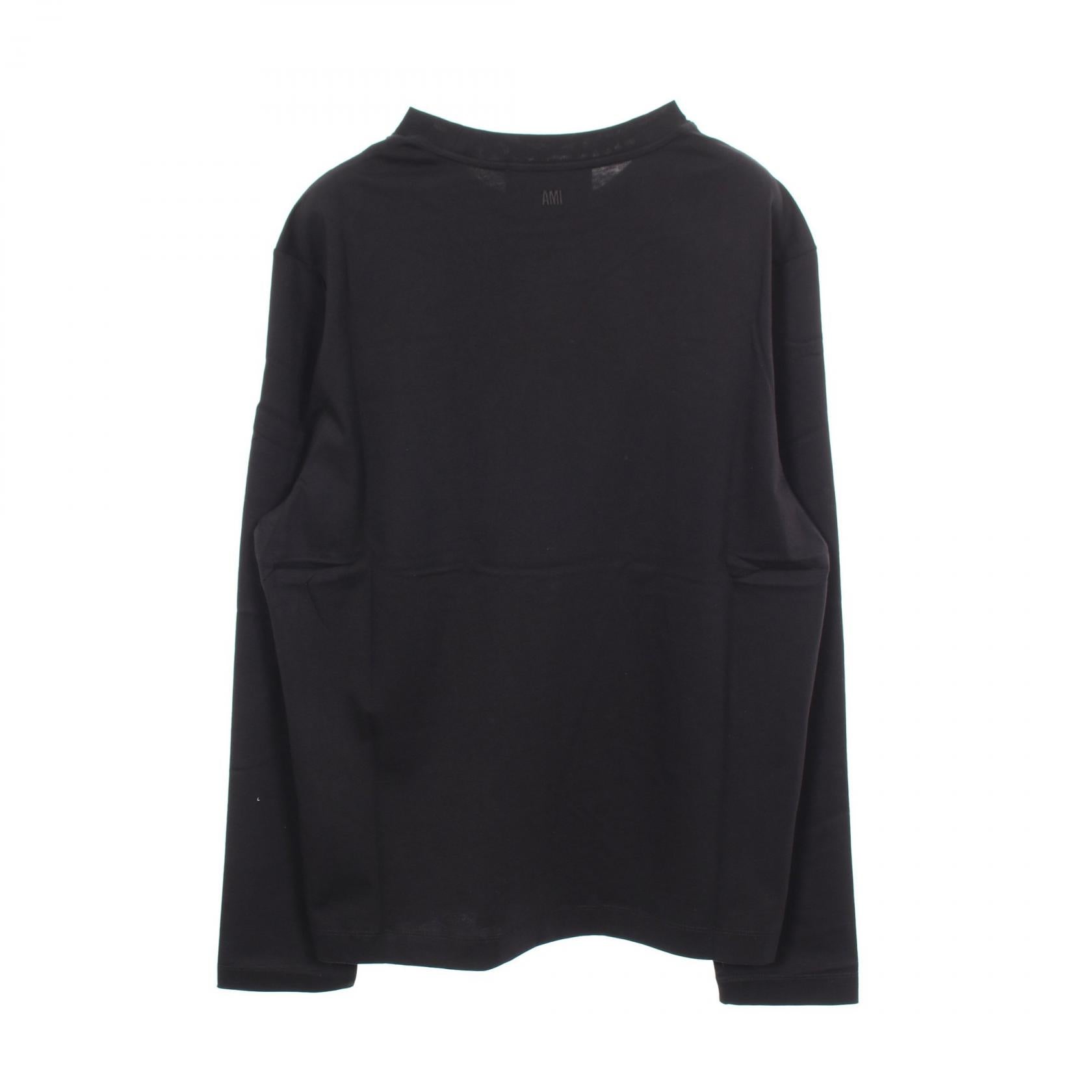 アミ コットン長袖Tシャツ