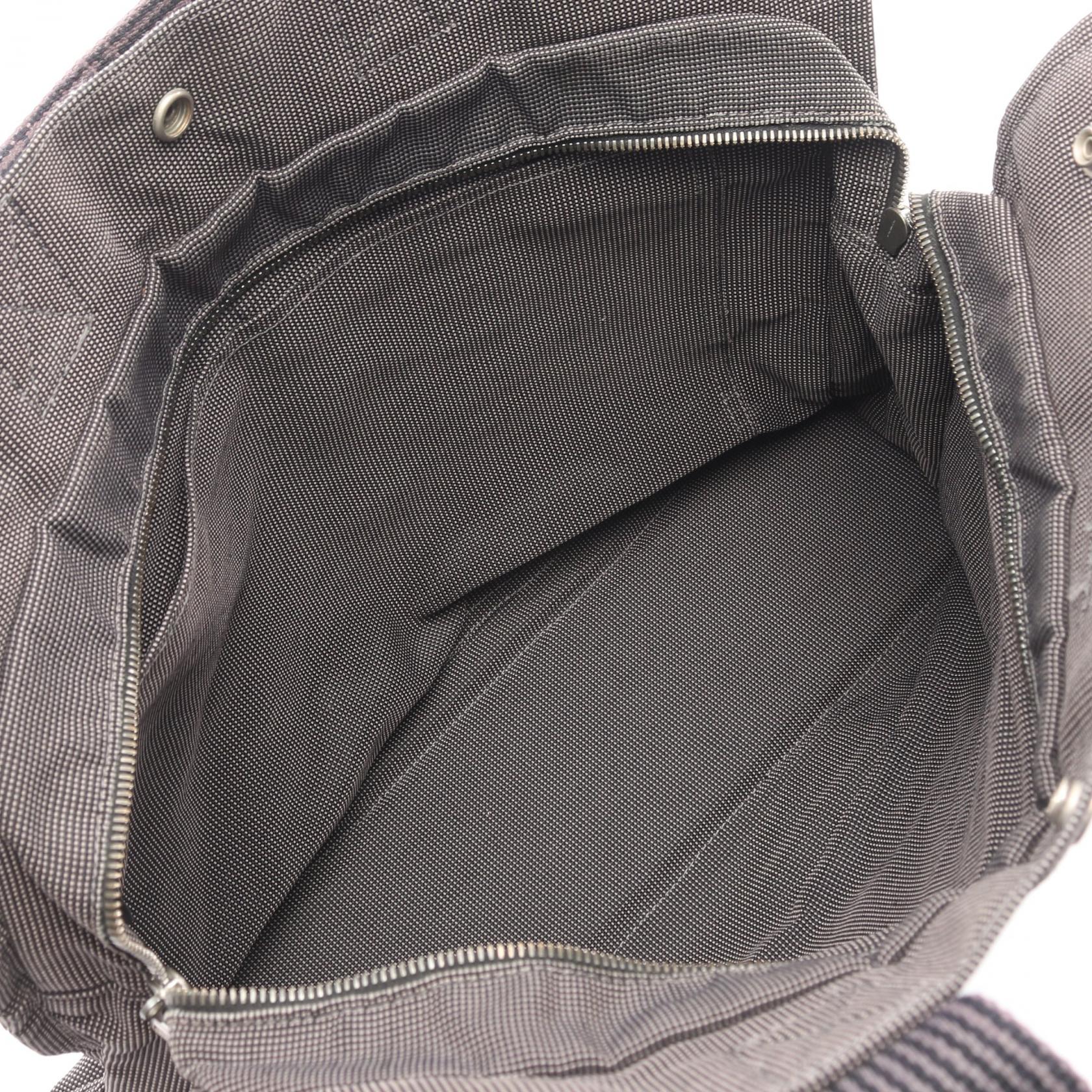 エルメス エールラインMM ナイロンキャンバス トートバッグ