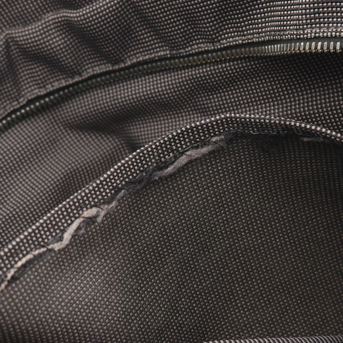 エルメス エールラインMM ナイロンキャンバス トートバッグ
