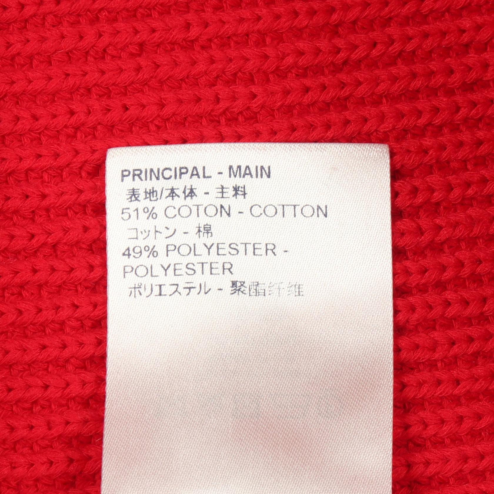 ルイヴィトン ラスタカラーブロック ロゴ コットン ポリエステル ニット