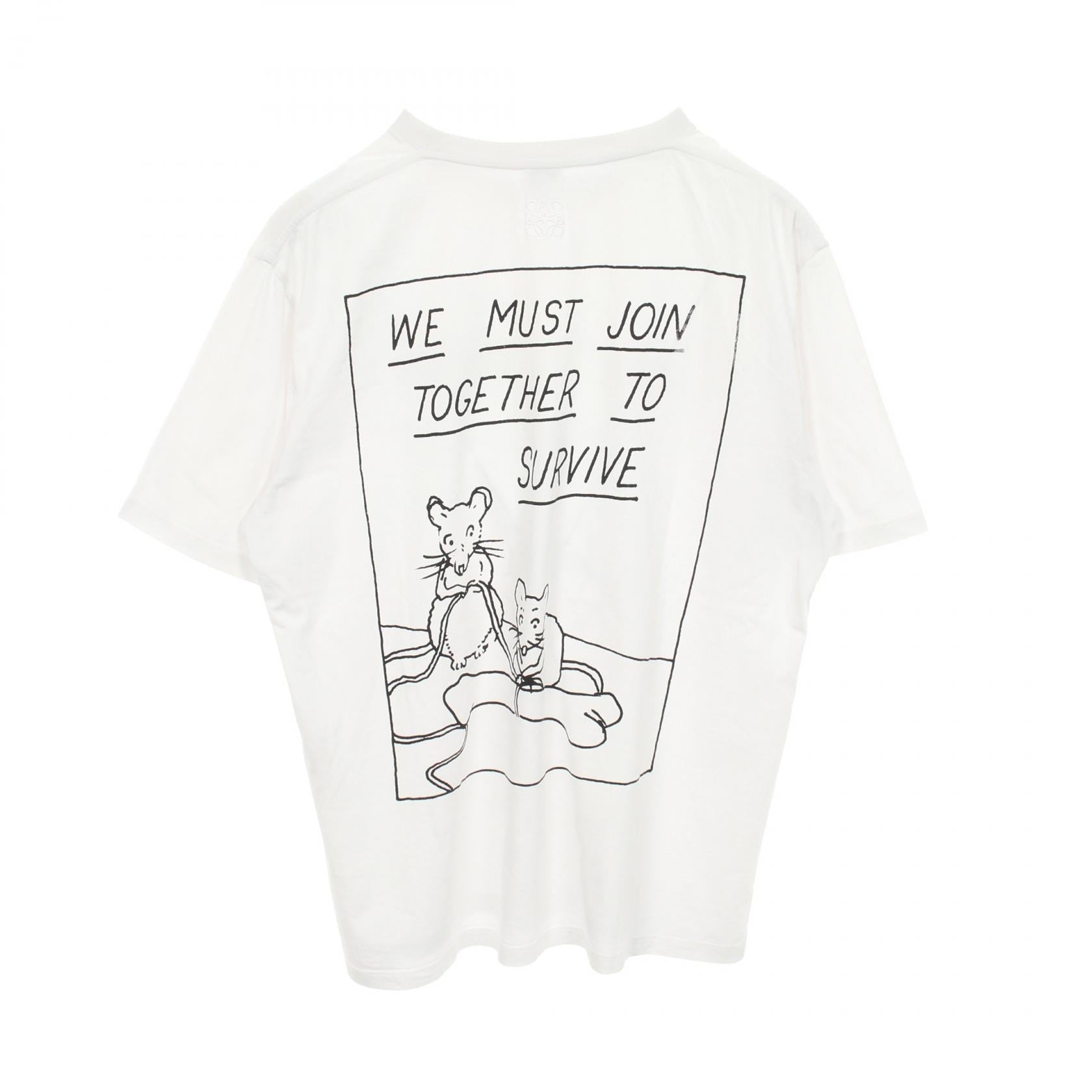 ロエベ × JOE BRAINARD コットン 半袖Tシャツ