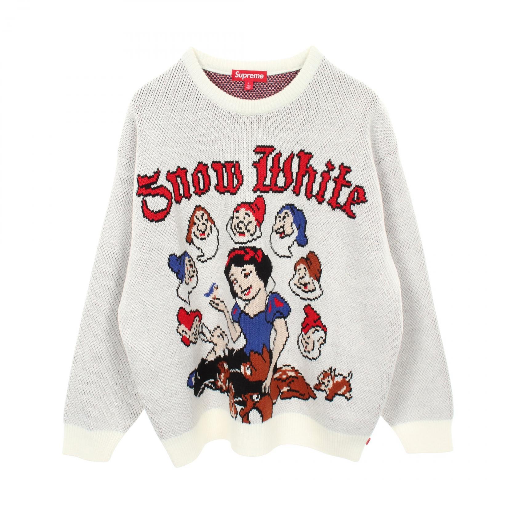シュプリーム Disney Snow White アクリルニット