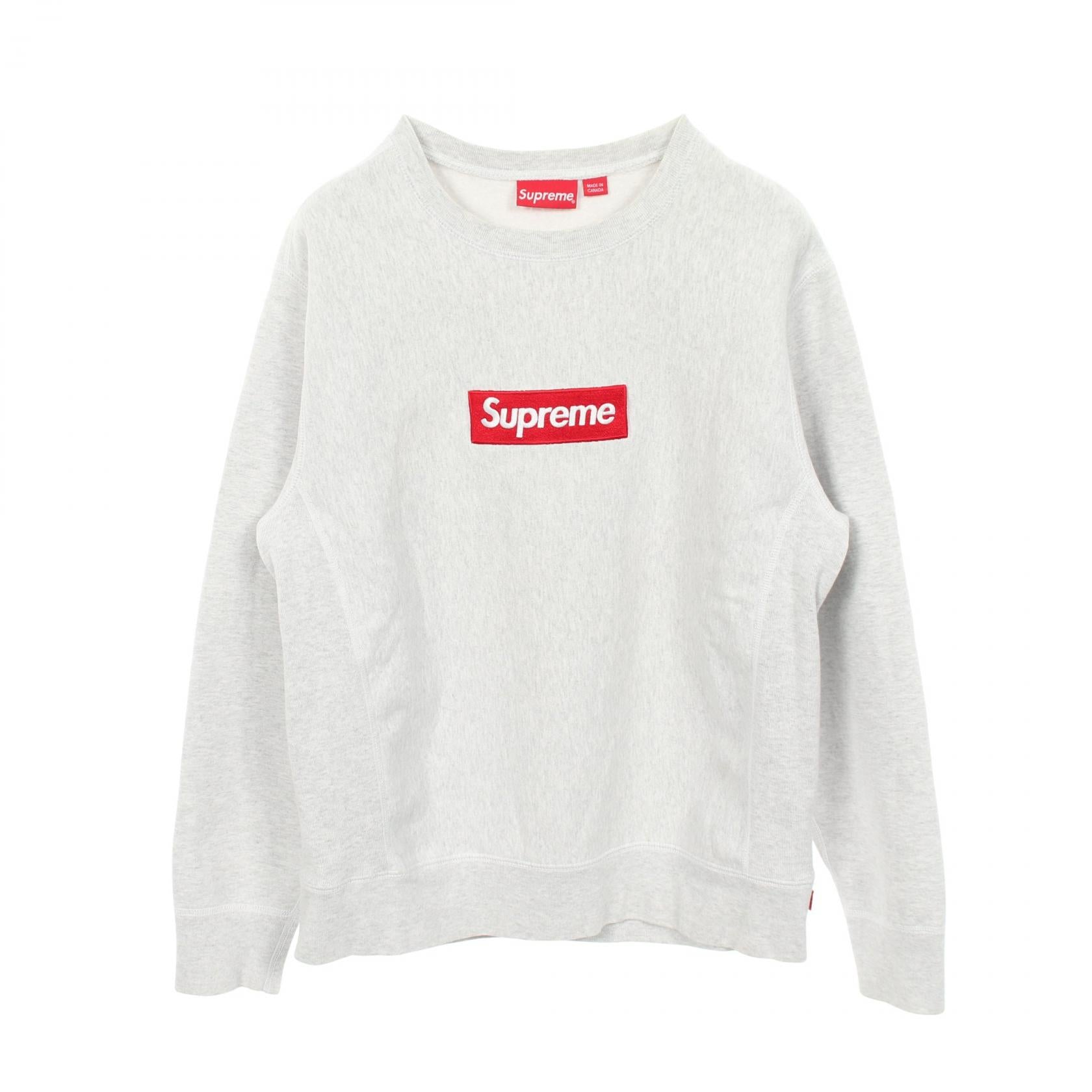 シュプリーム Box Logo Crewneck コットンスウェット