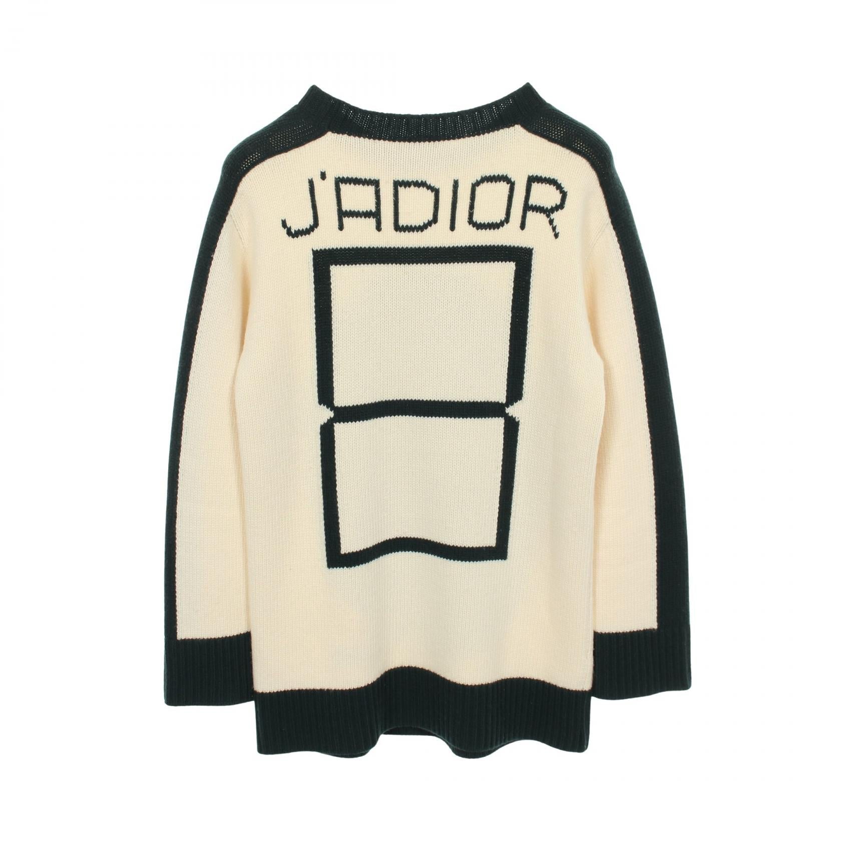 ディオール J'ADIOR8 NON NON NON ET NON! ウールカシミヤニット