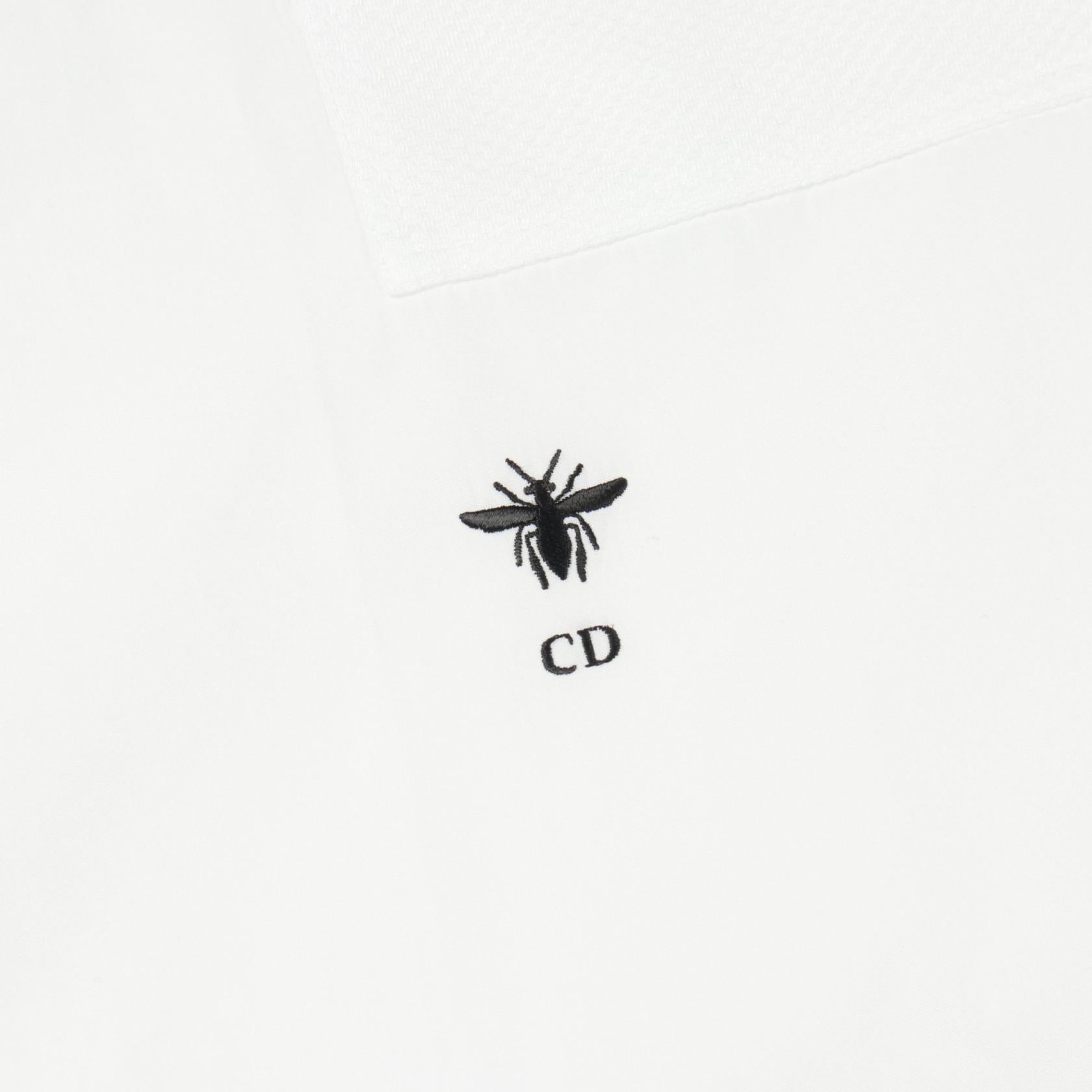 ディオール BEE刺繍 コットンノースリーブブラウス