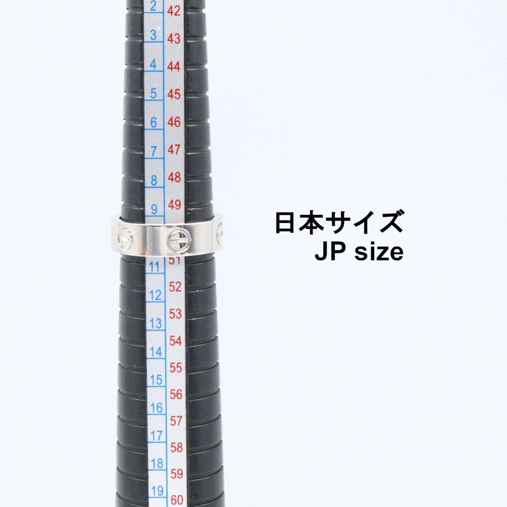 カルティエ ラブ 750ホワイトゴールド リング 51号