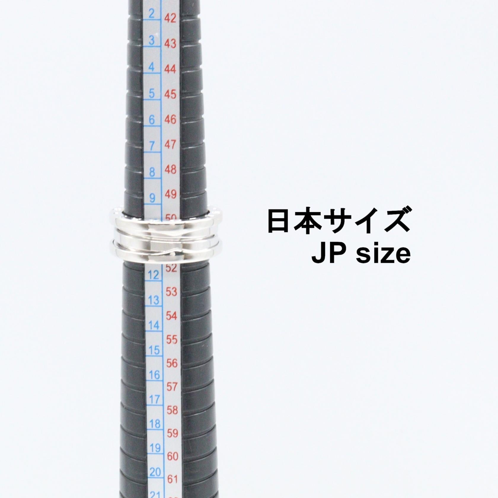 ブルガリ B-zero1 750ホワイトゴールド リング 11号
