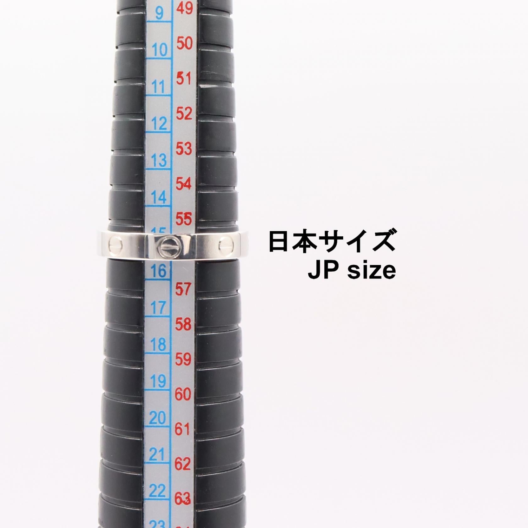 カルティエ ミニラブ Au750 リング 15号