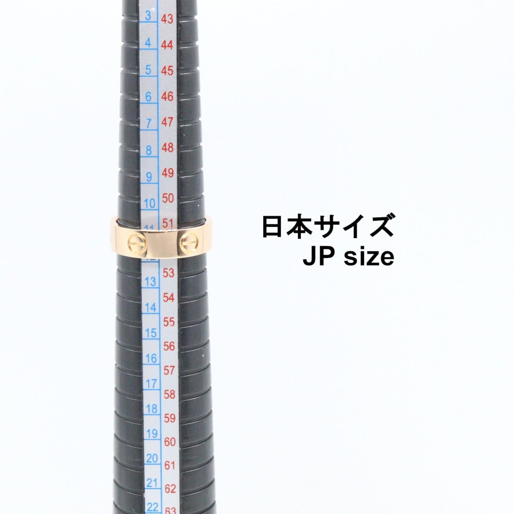 カルティエ ラブ Au750リング 11号