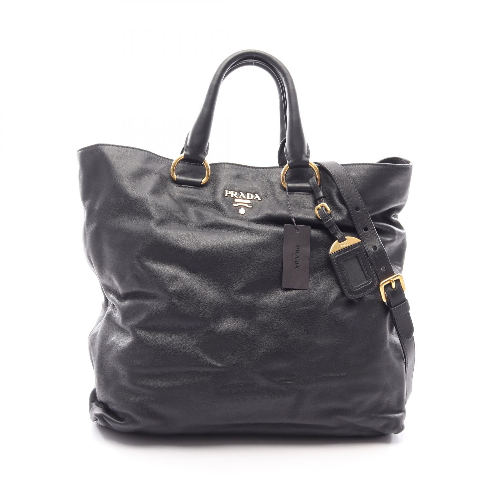 プラダ SOFT CALF 2WAYトートバッグ